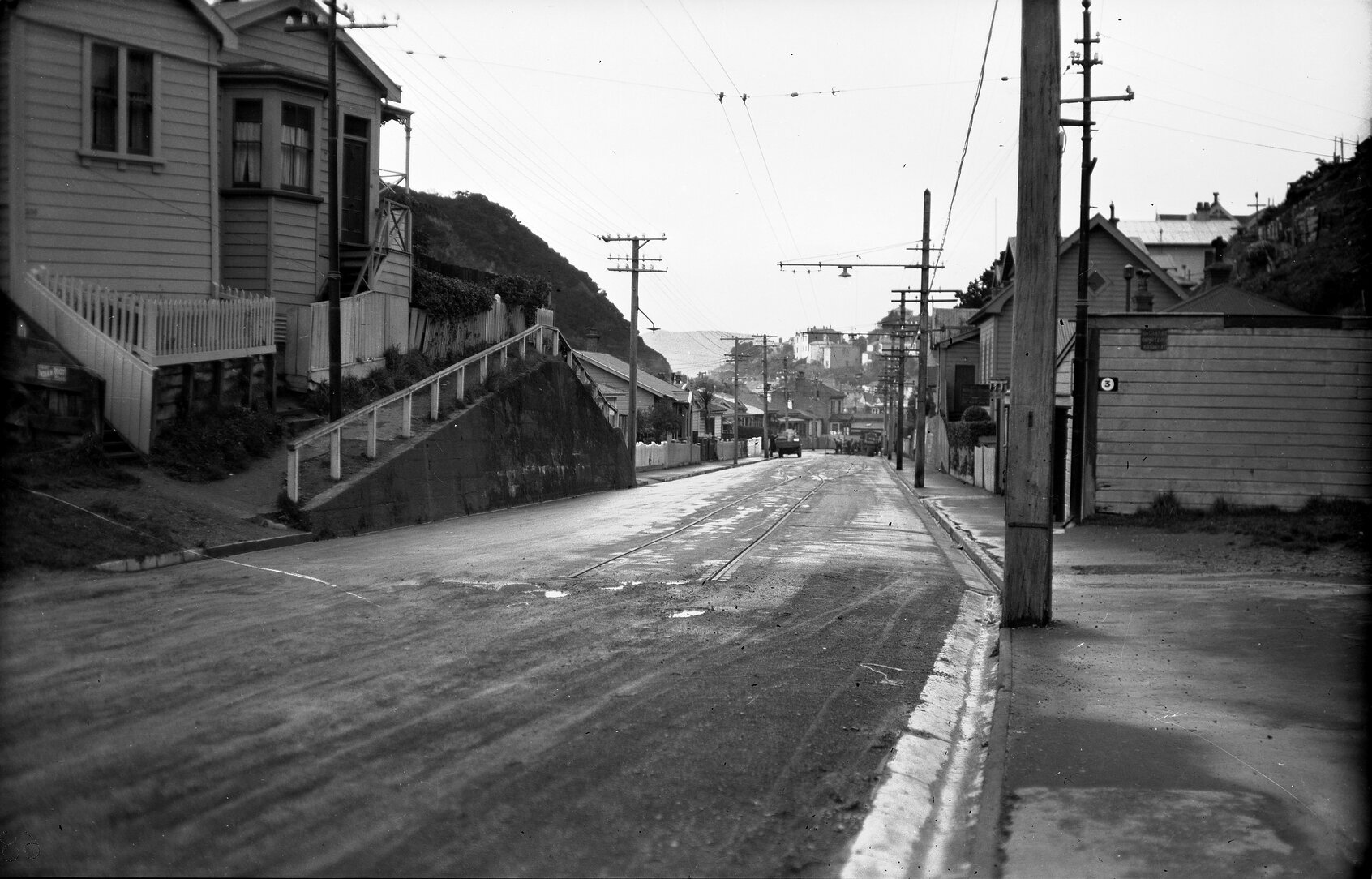 From the Aro Street Terminus, looking east