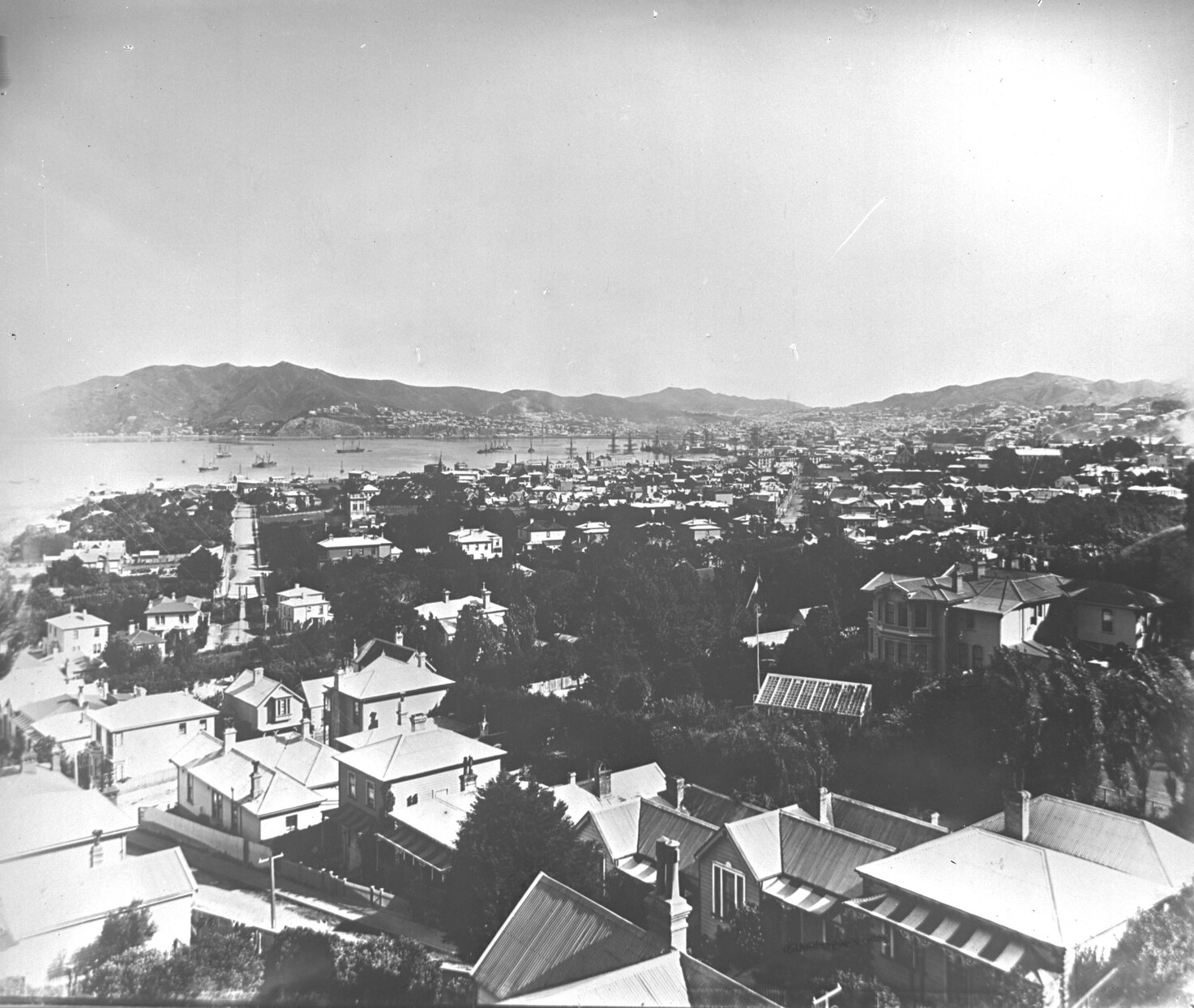 Elevated view of Thorndon