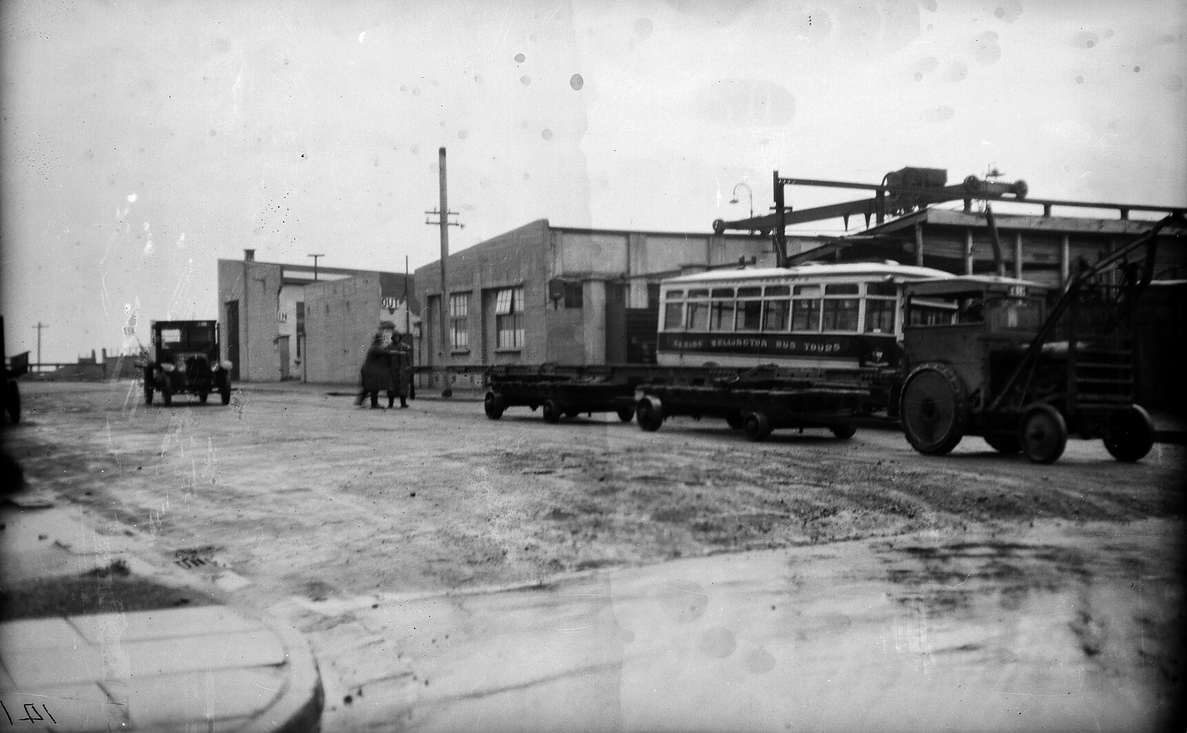 Barnett Street, special wk crossing for Jervois Quay and Customhouse Quay junction