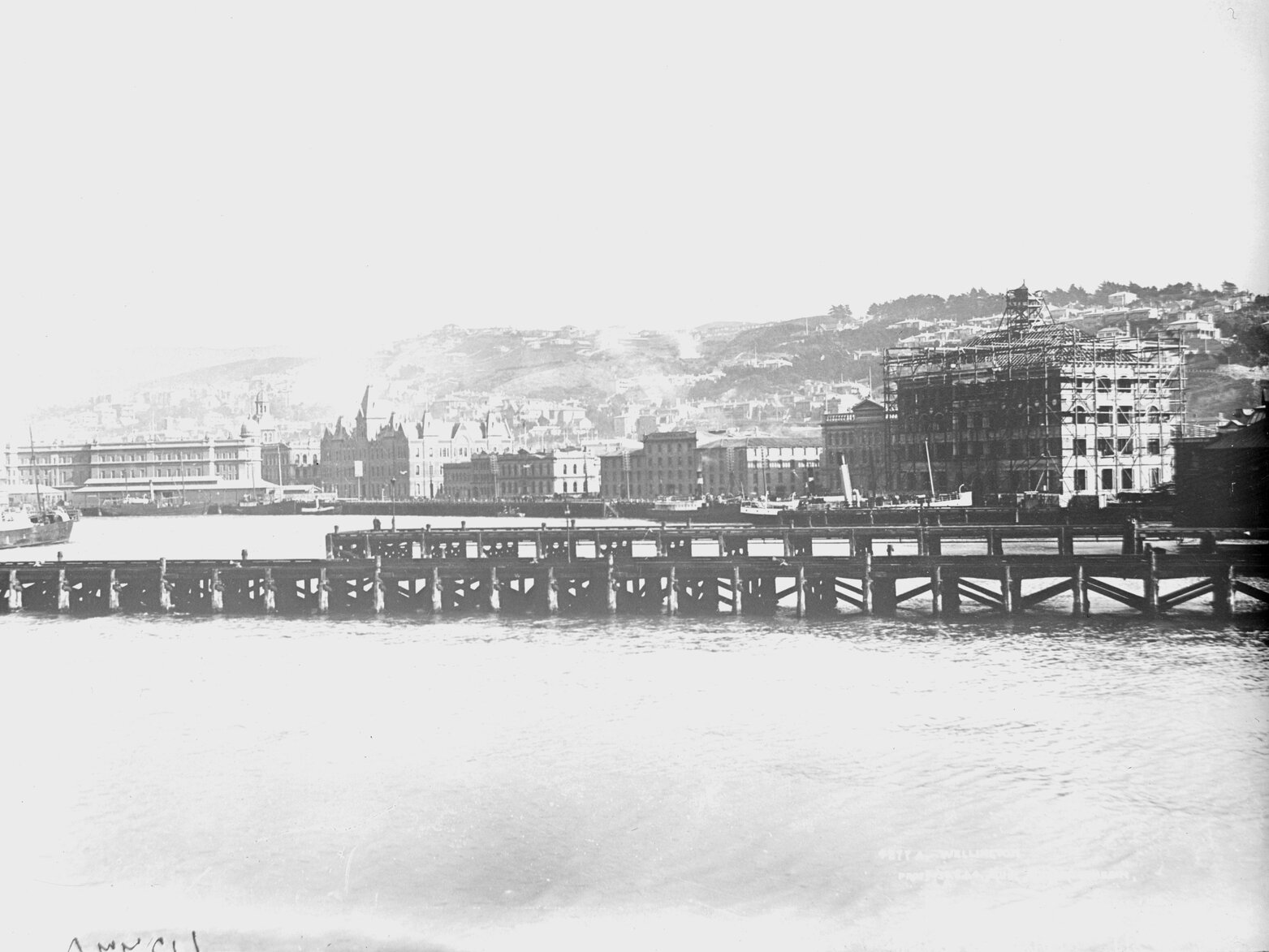 Wellington waterfront, Railway Wharf and Customhouse Quay