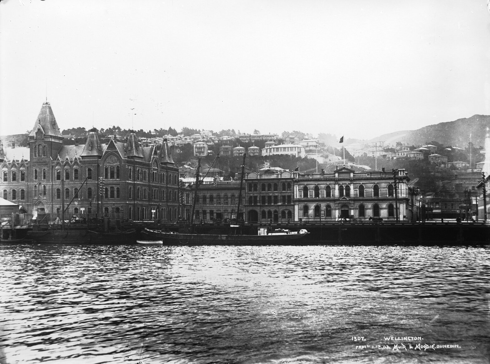 Customhouse Quay from the Harbour