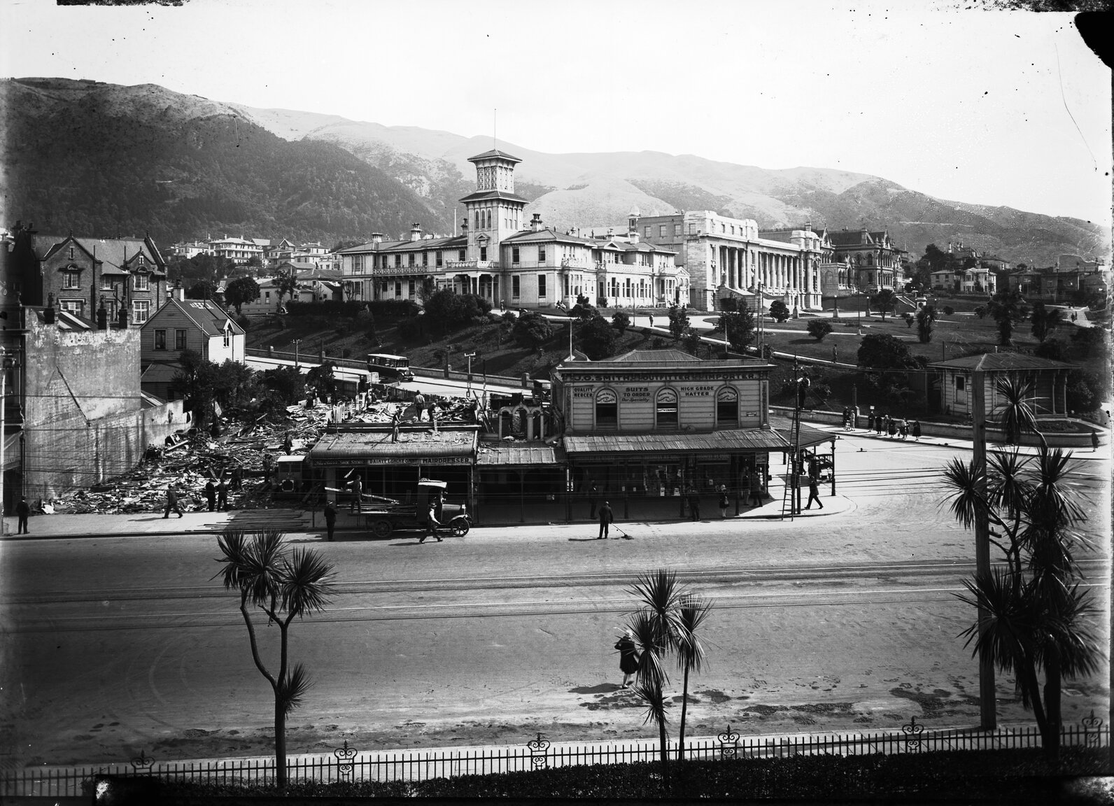 Corner of Bowen Street and Lambton Quay