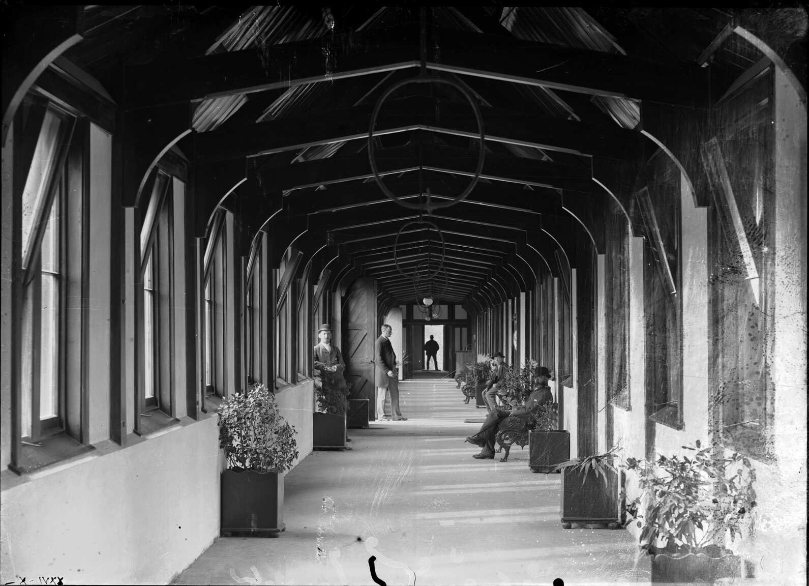 Covered walkway / hallway, The Hospital, Christchurch