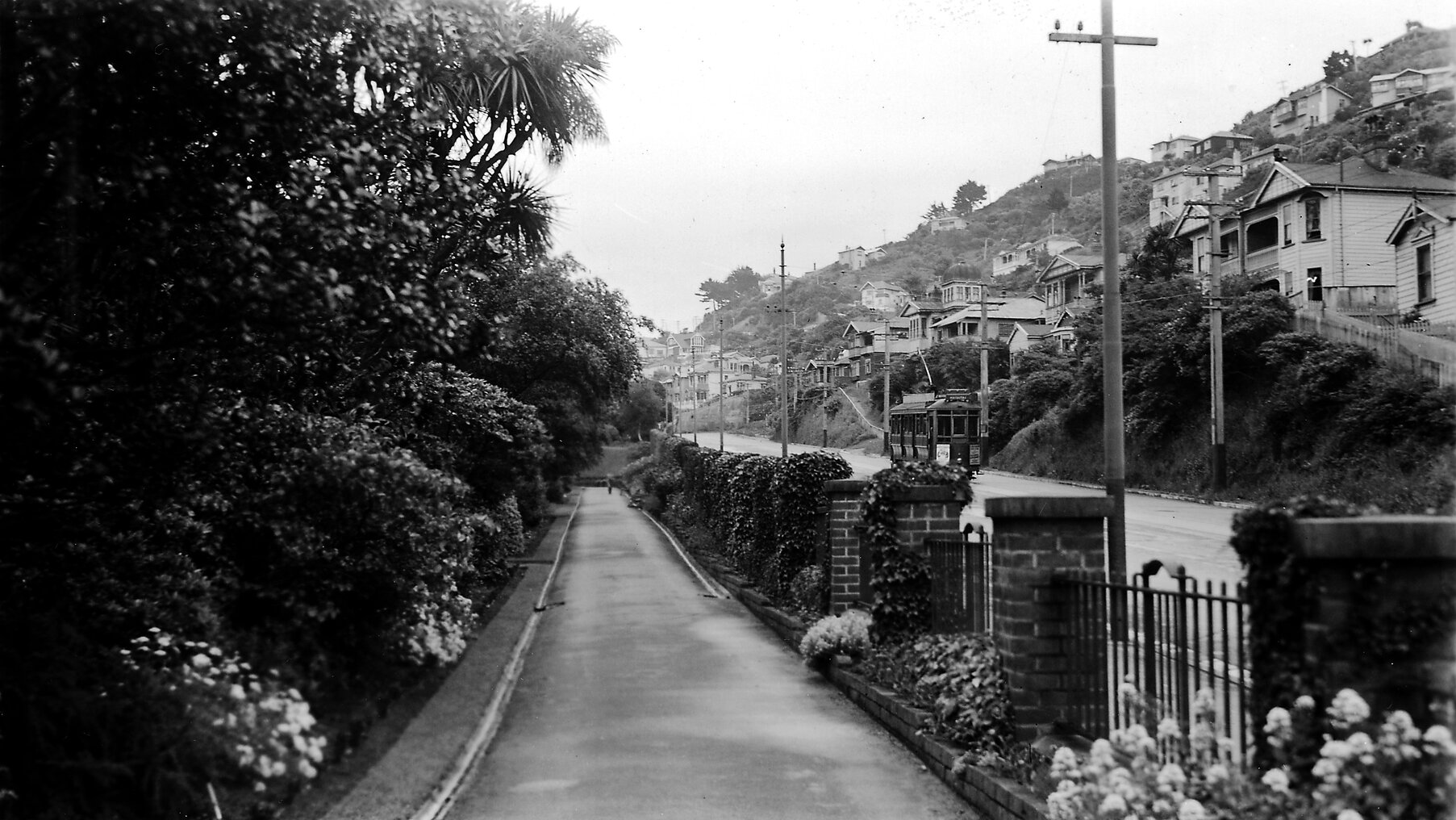 Glenmore Street, gates to Botanic Garden