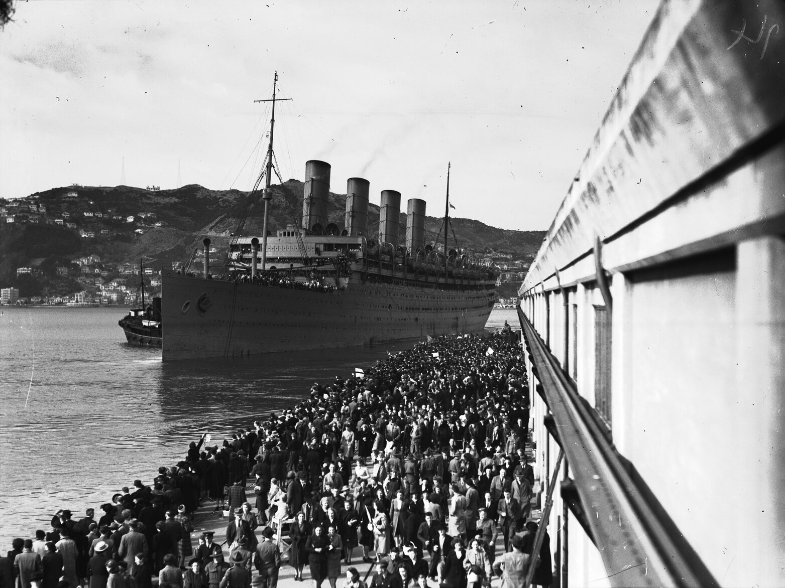 Departure of Lord and Lady Bledisloe from New Zealand