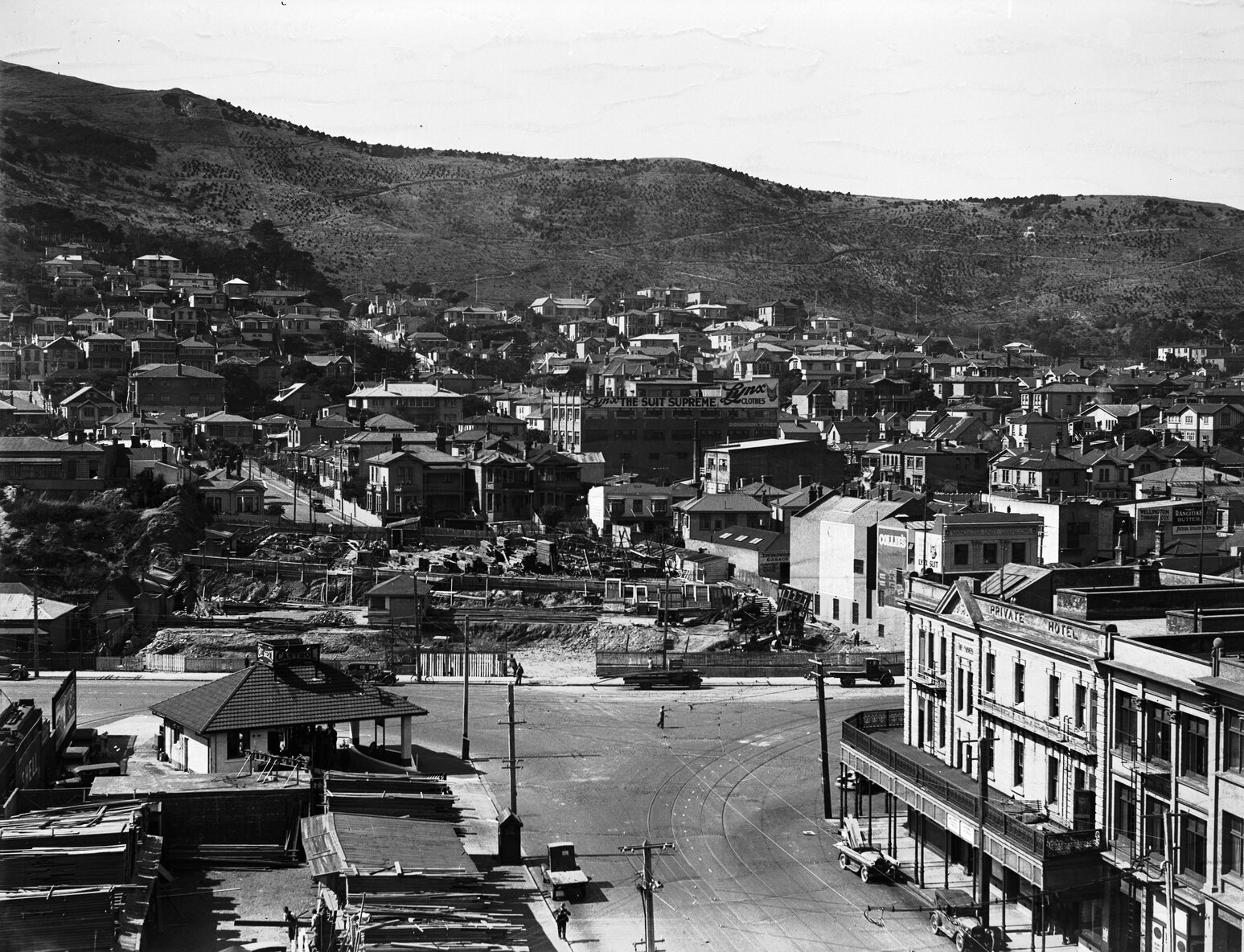 Corner of Wakefield Street and Oriental Parade