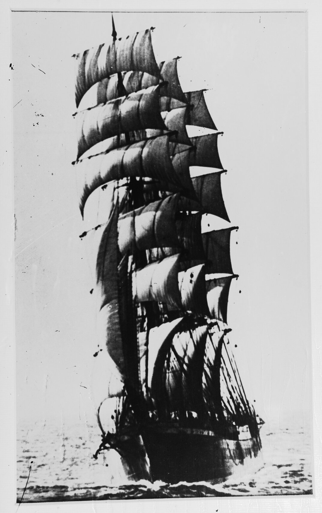 Sailing Ship, Pamir, Wellington Harbour