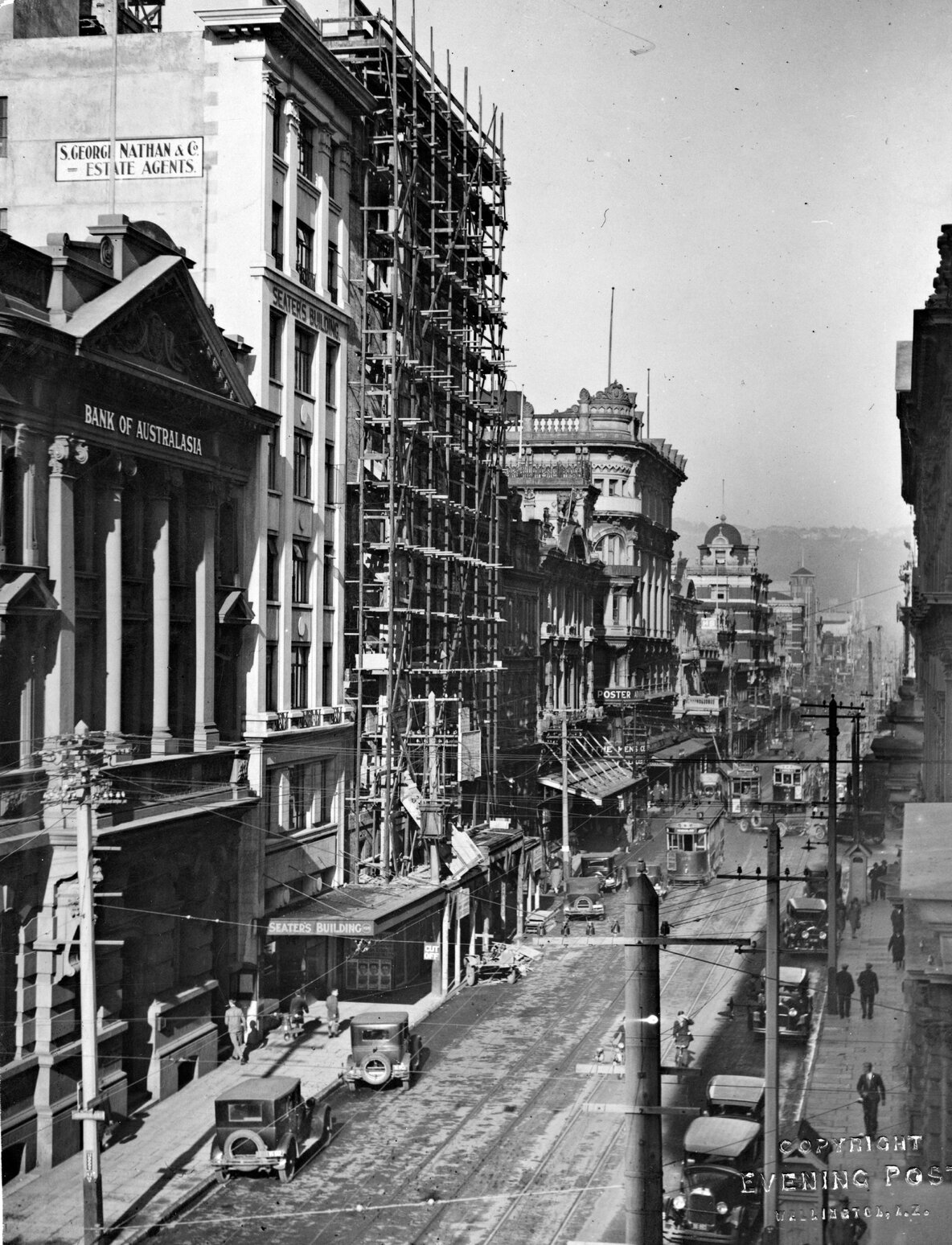 Customhouse Quay, looking south