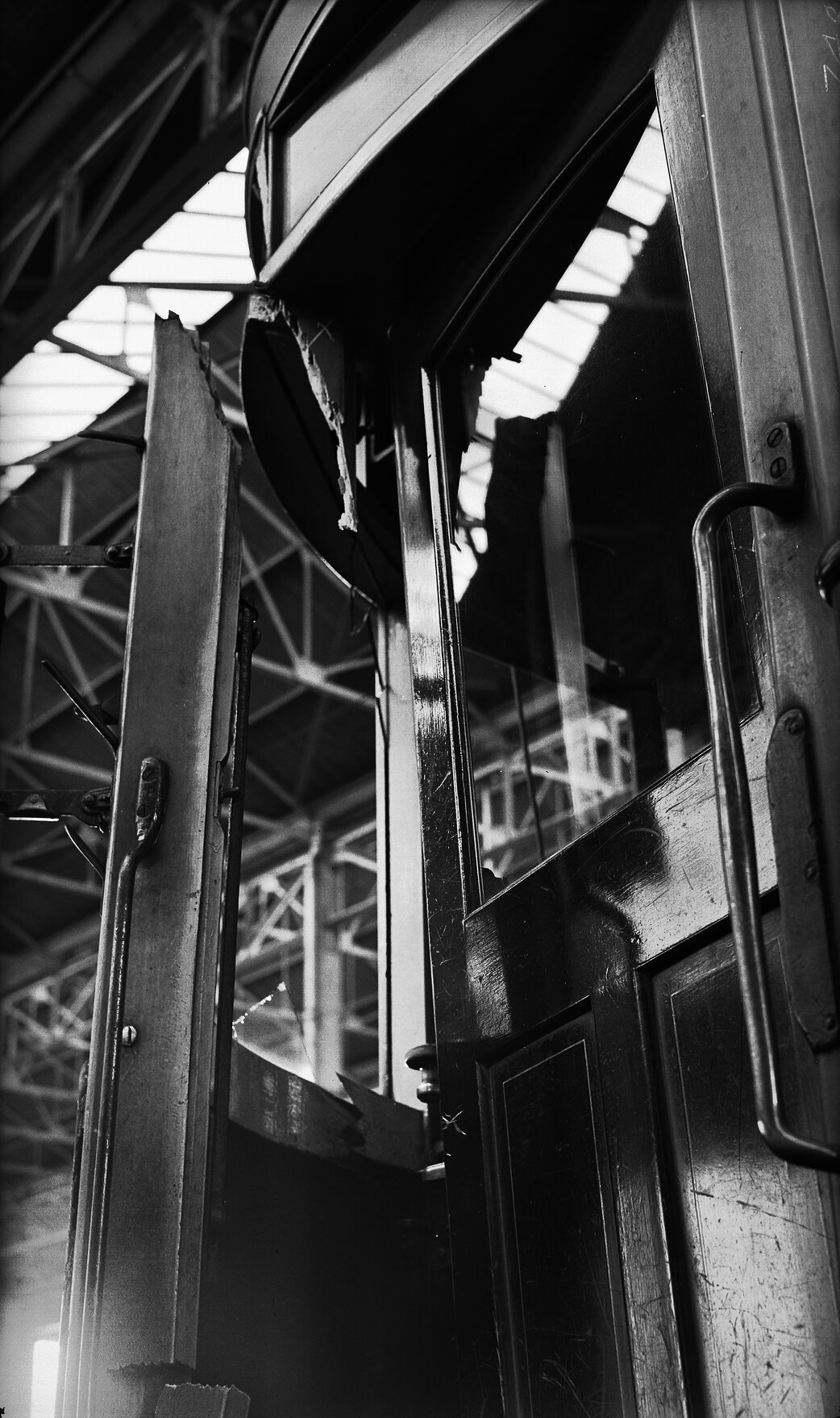 Damage to exterior of Tramcar.