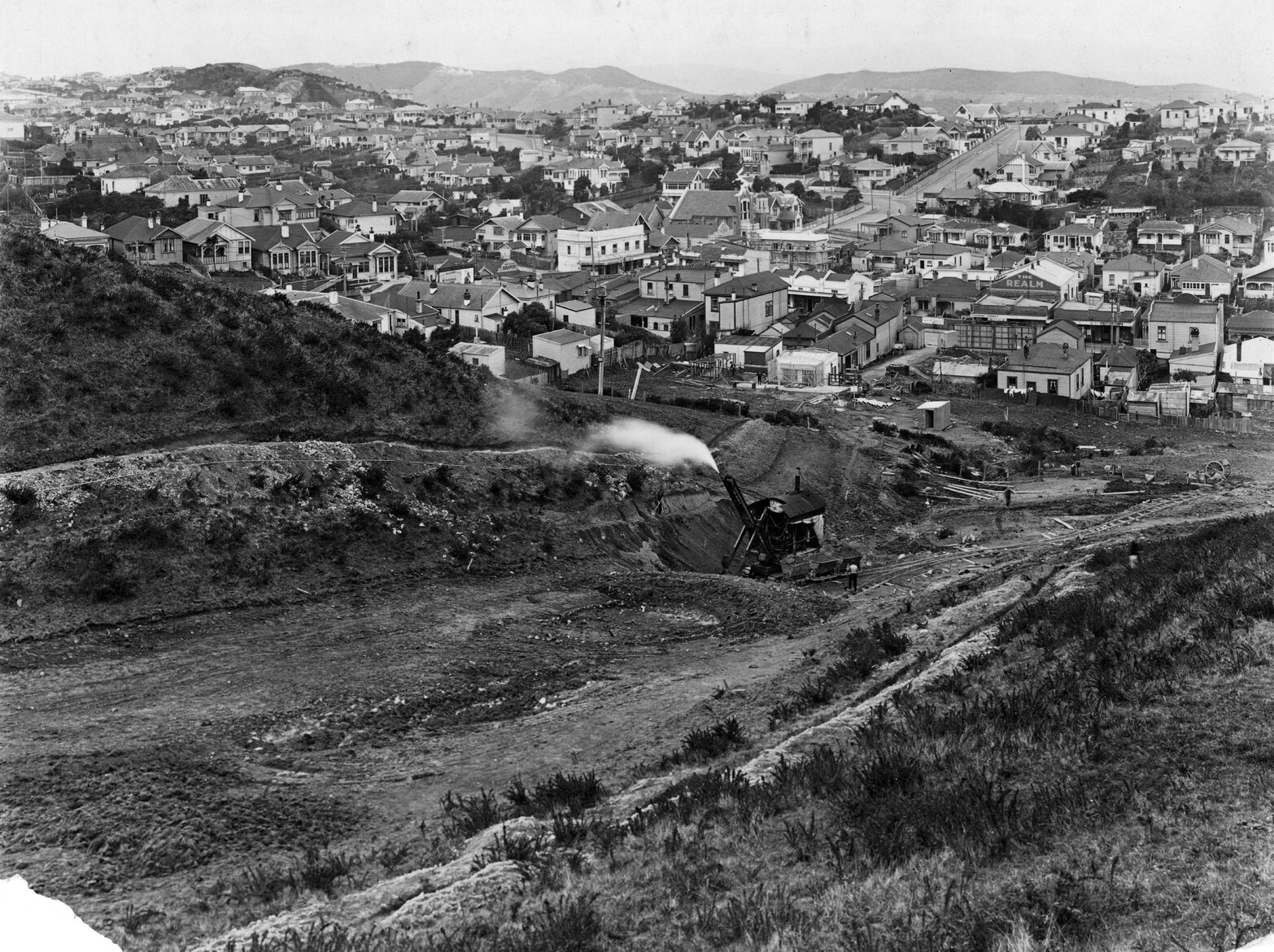 Mount Victoria Tunnel, construction