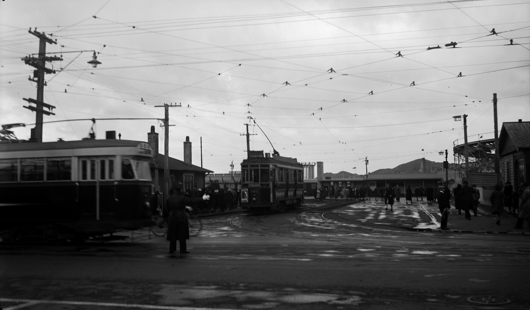 Tram service to the Centennial Exhibition