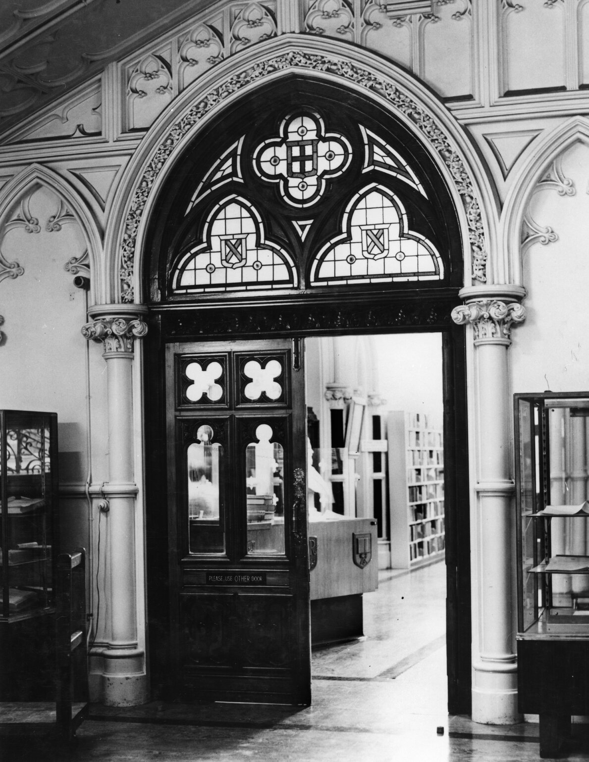 Doorway, General Assembly Library Foyer