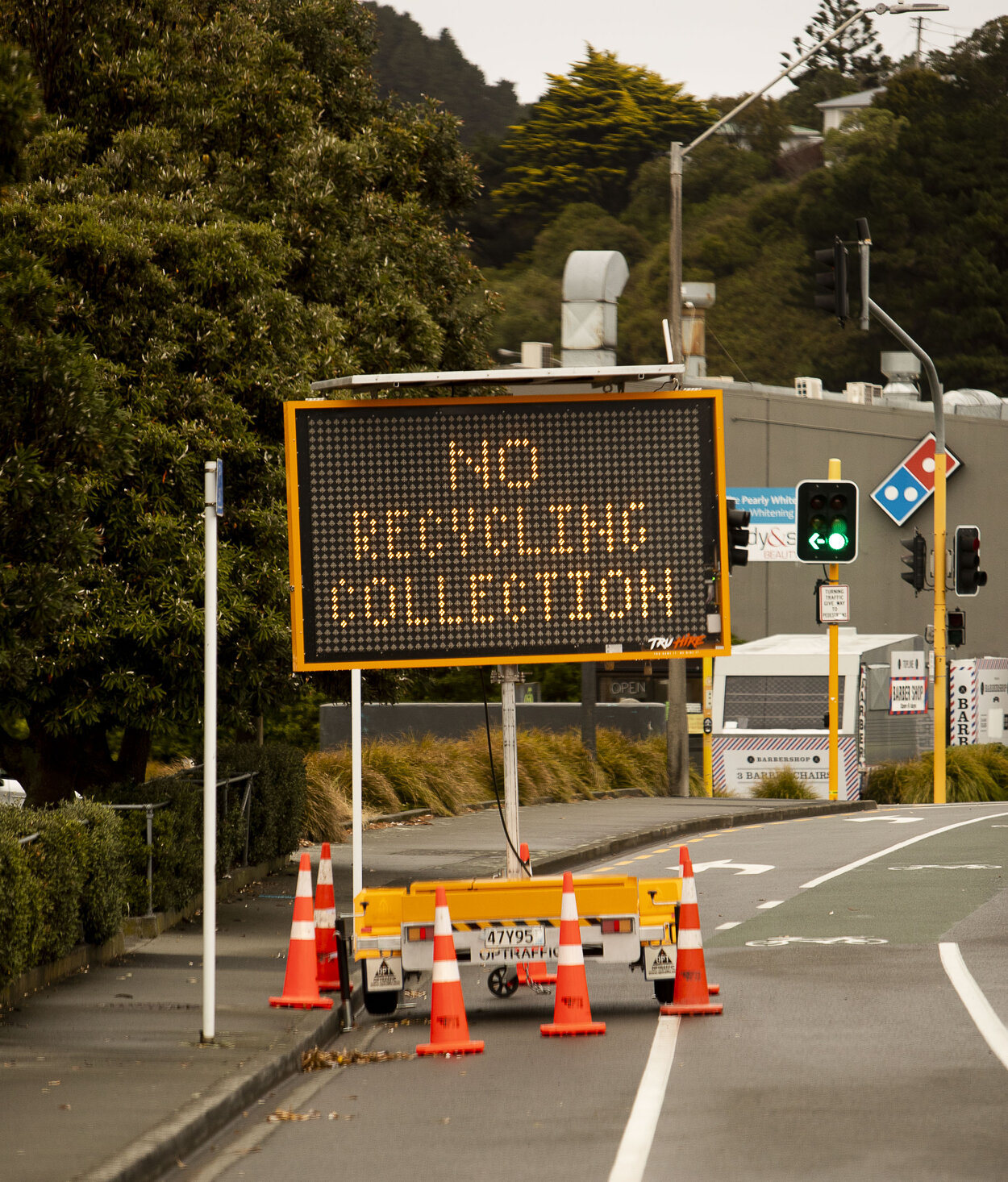 Wellington COVID 19 Lock Down walk and drive around