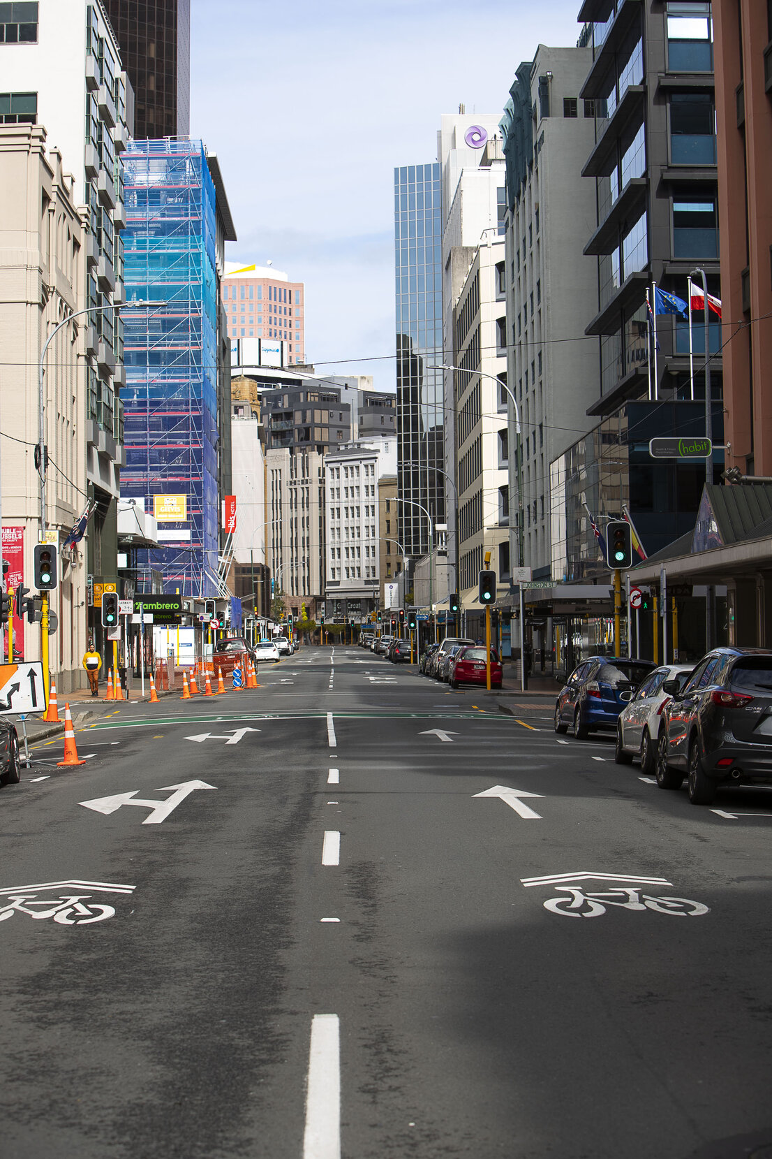 Wellington COVID 19 Lock Down walk and drive around