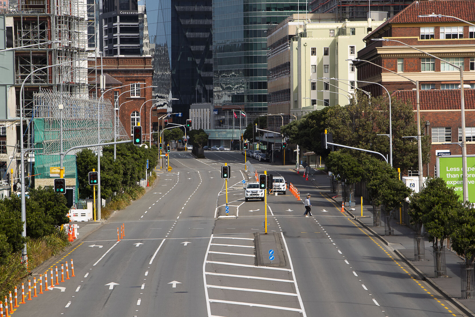 Wellington COVID 19 Lock Down walk and drive around