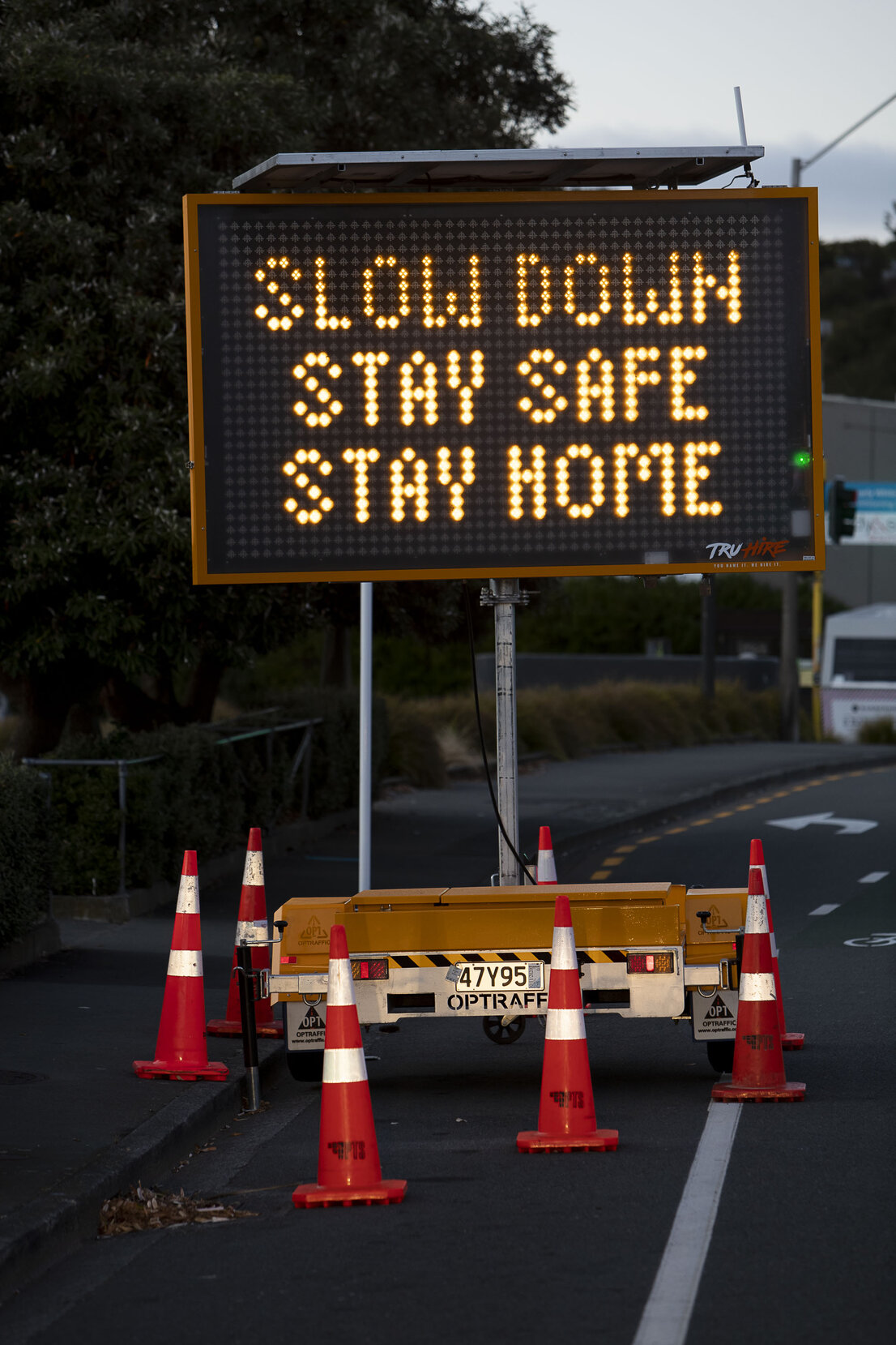 Wellington COVID 19 Lock Down coastal drive