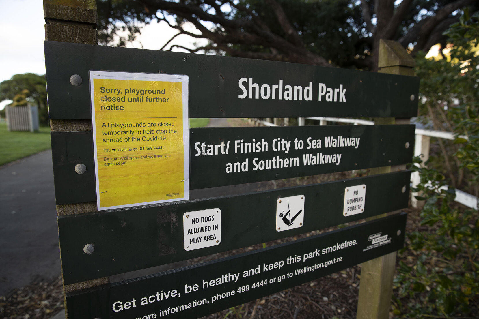 Wellington COVID 19 Lock Down coastal drive