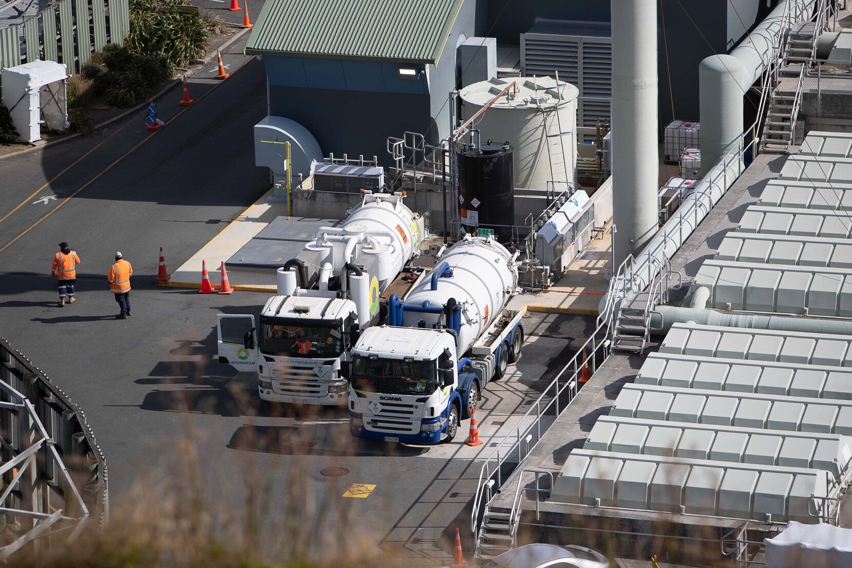 South Coast of Wellington during a big southerly storm surge