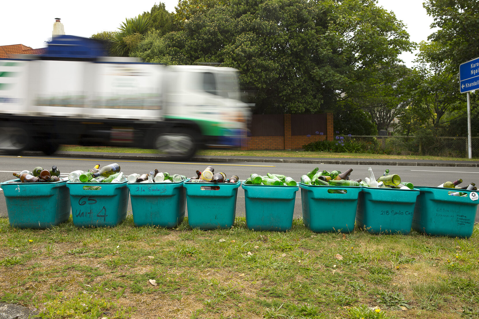 Rubbish and recycling