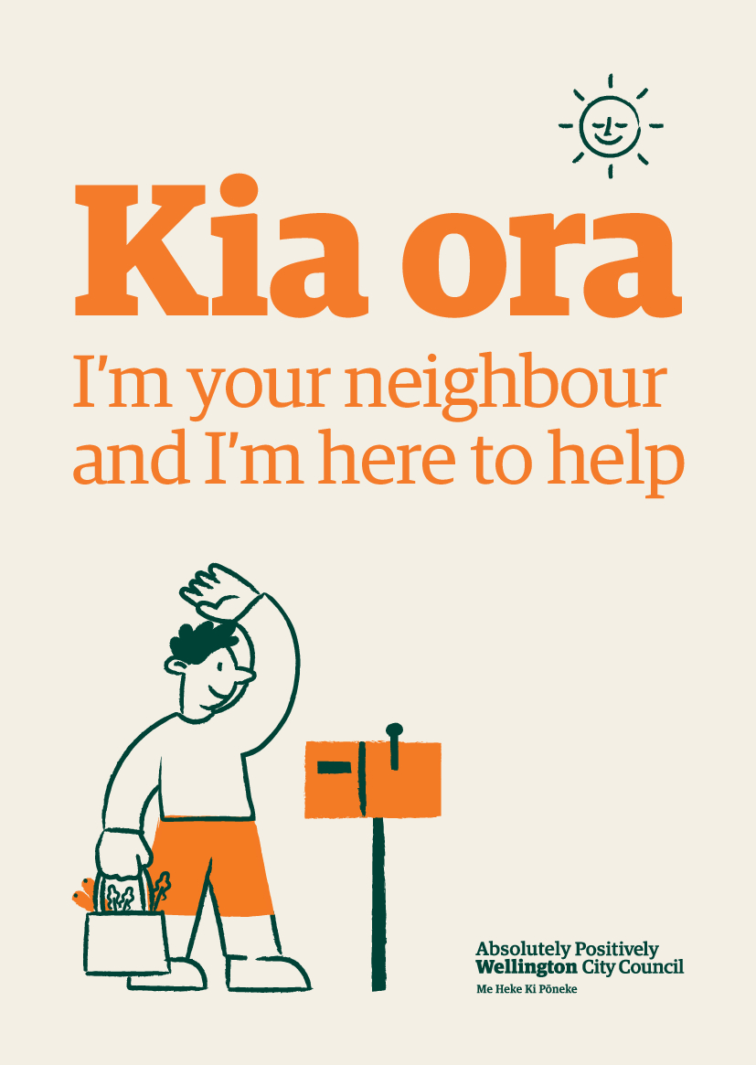 Neighbours day alternative card web