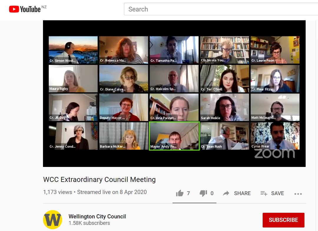 WCC Extraordinary Council Meeting - Streamed live on YouTube