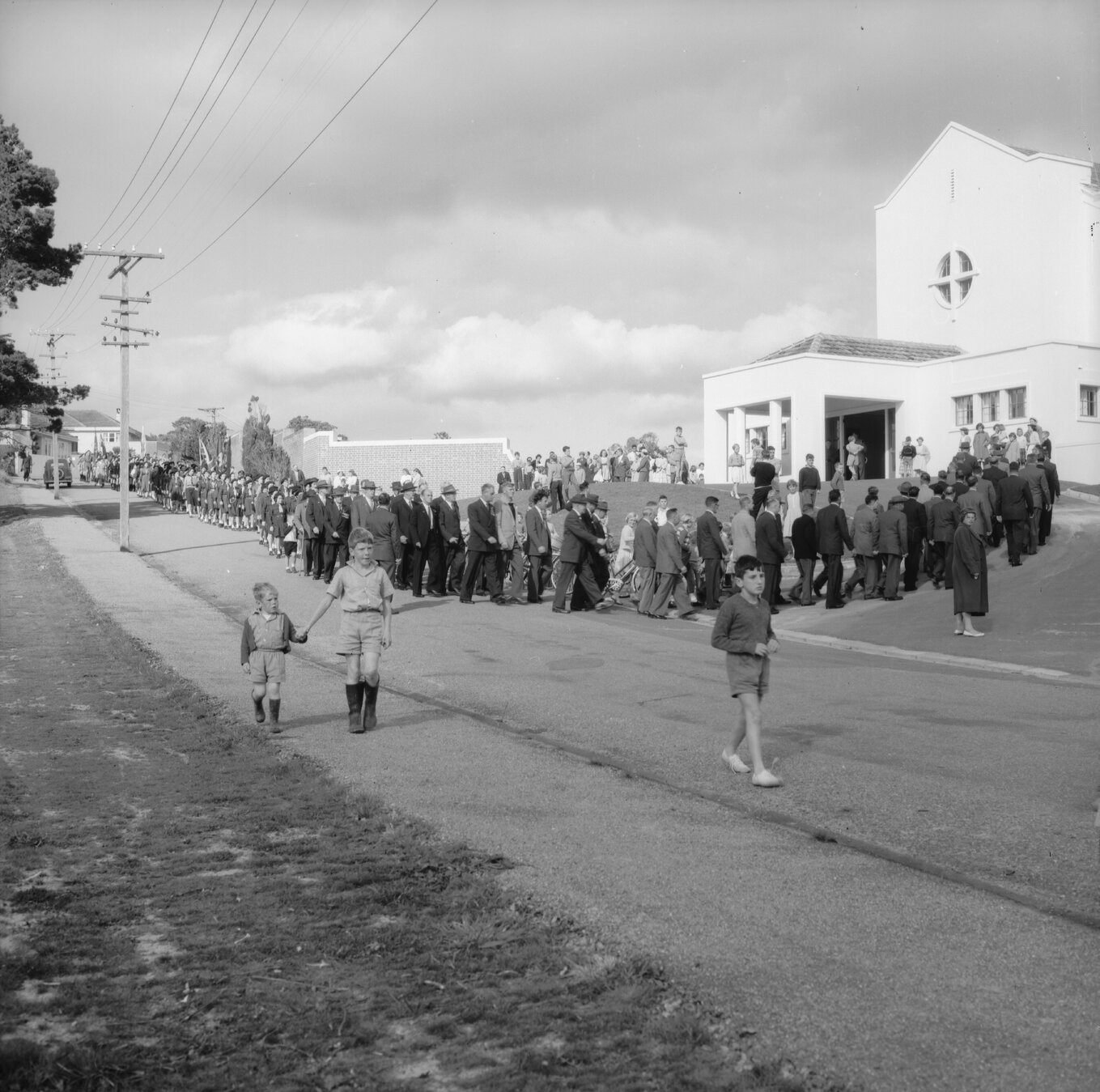 e. Karori Chapel, Anzac Day
