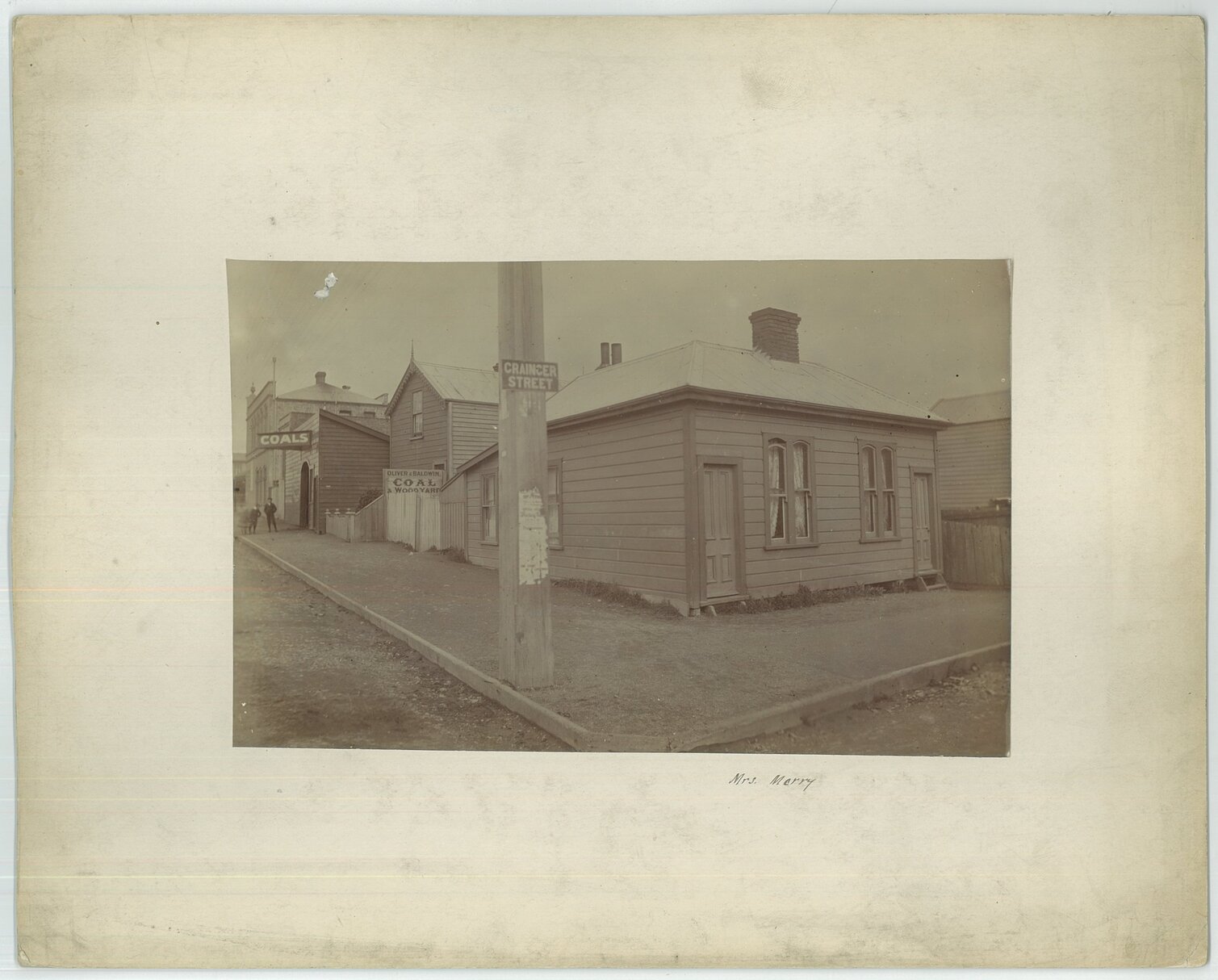 Corner Grainger Street and Cambridge Terrace, South-west facing