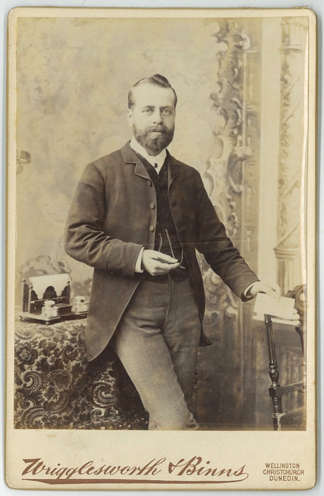 Portrait of John Cole Edwards, Councillor
