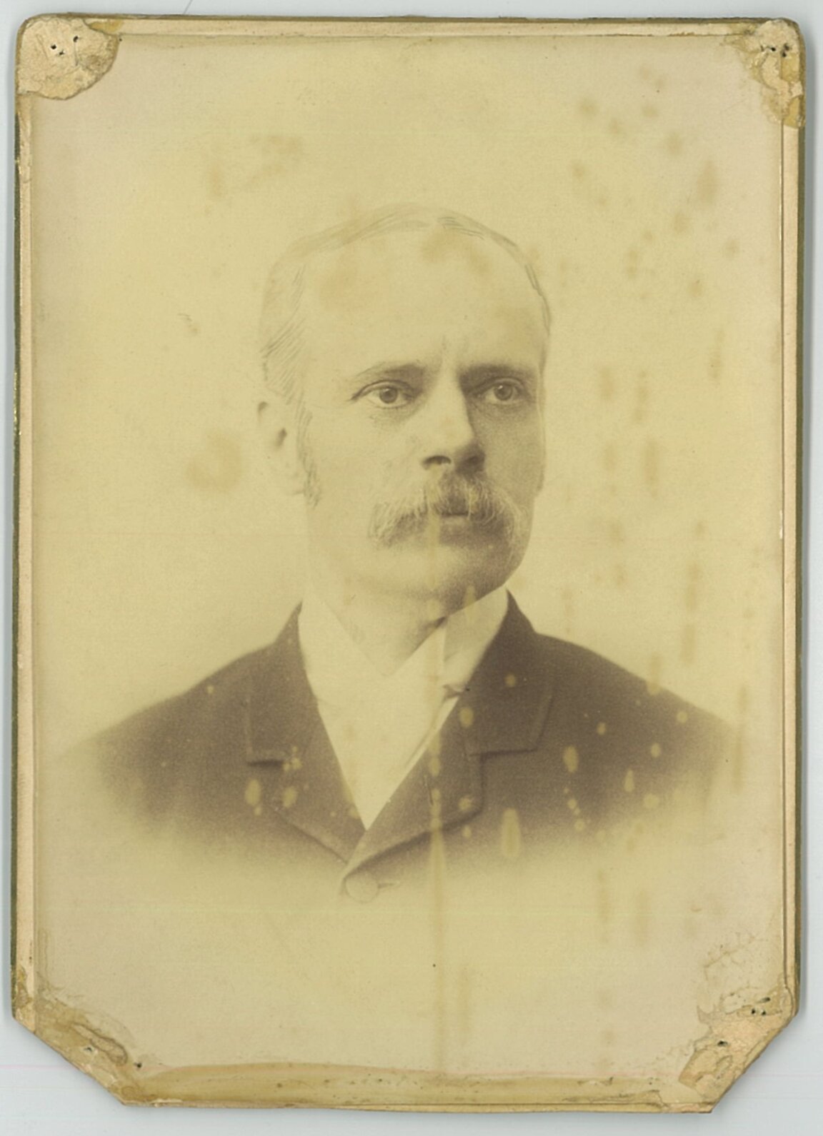 Portrait of J B Harcourt, Councillor