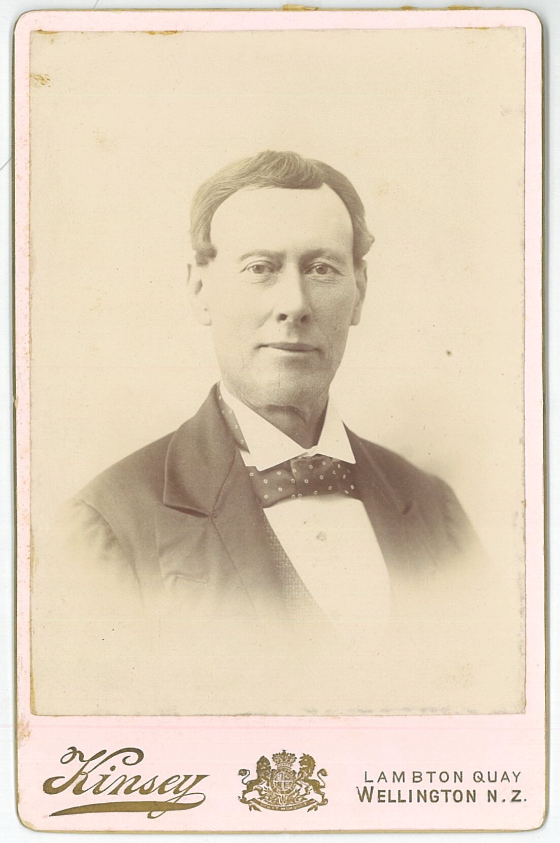 Portrait of Charles F Worth, Councillor