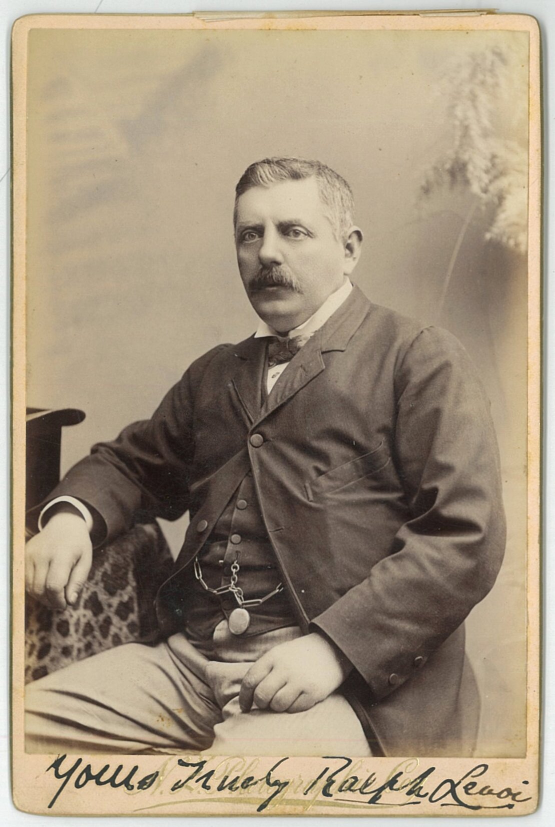 Portrait of Ralph Levoi, Councillor