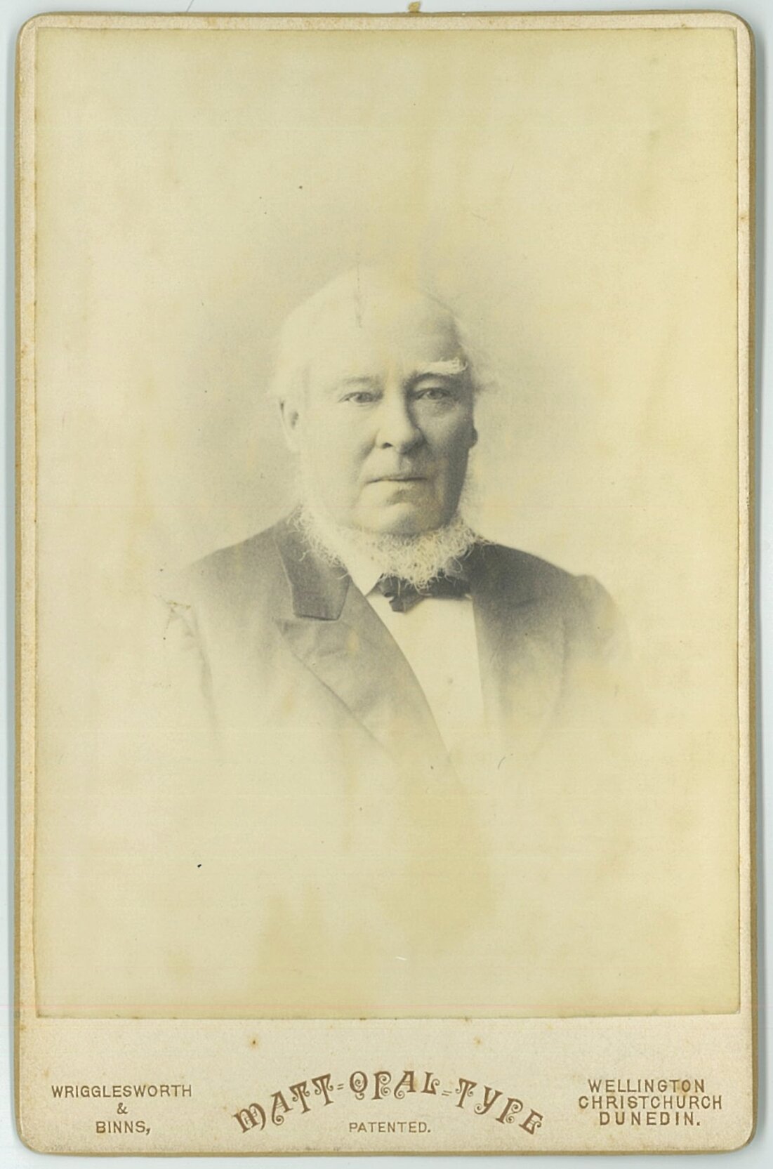 Portrait of Thomas Wilmor McKenzie, Councillor