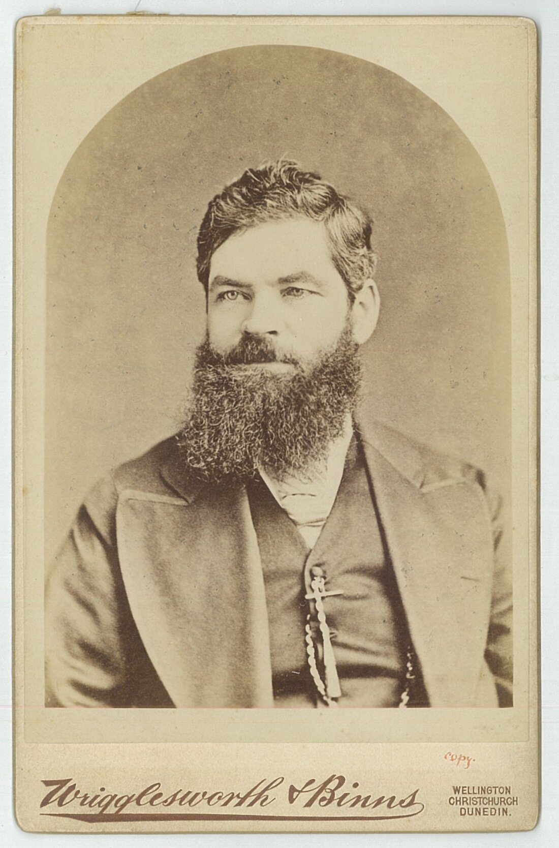 Portrait of unidentified Councillor