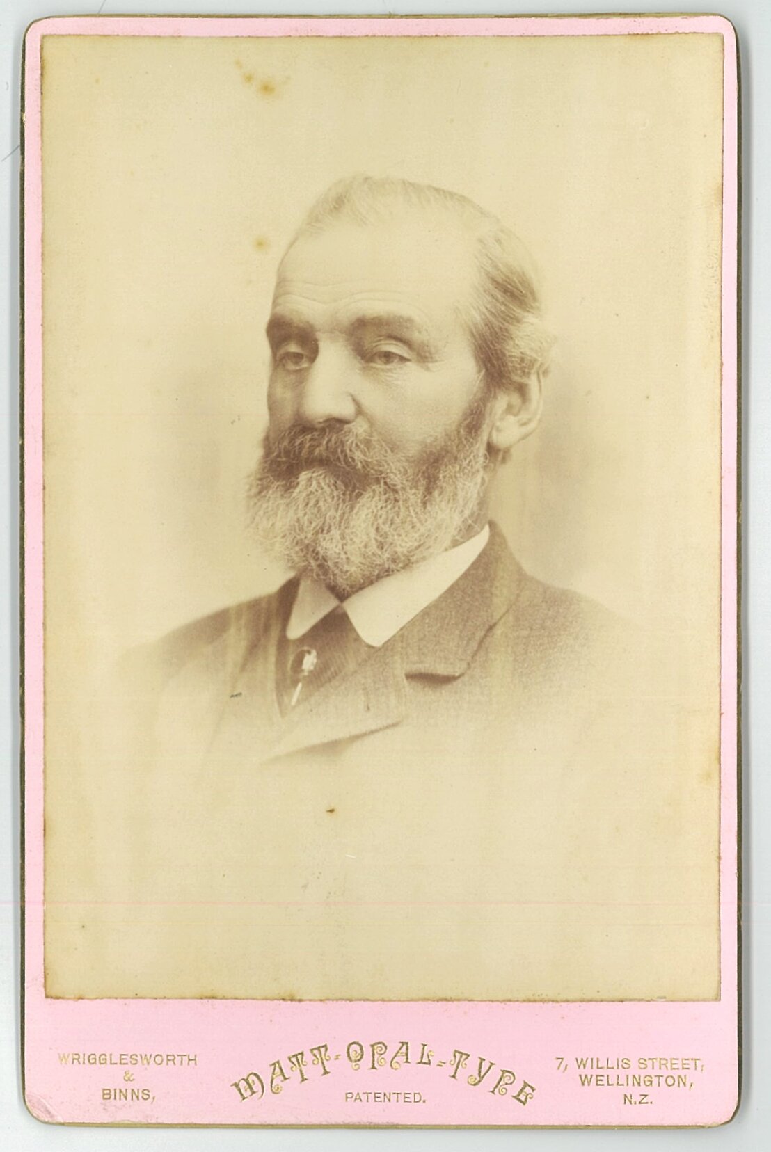 Portrait of unidentified Councillor