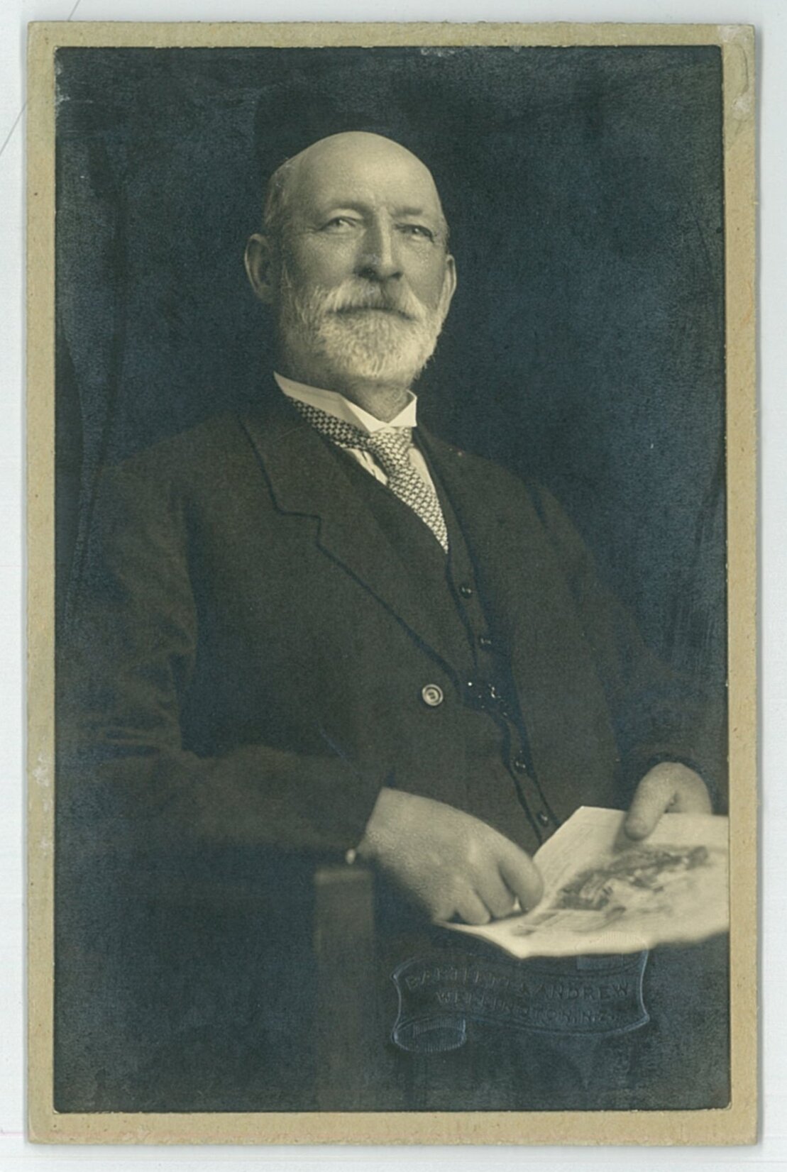 Portrait of Alfred Mills, Councillor