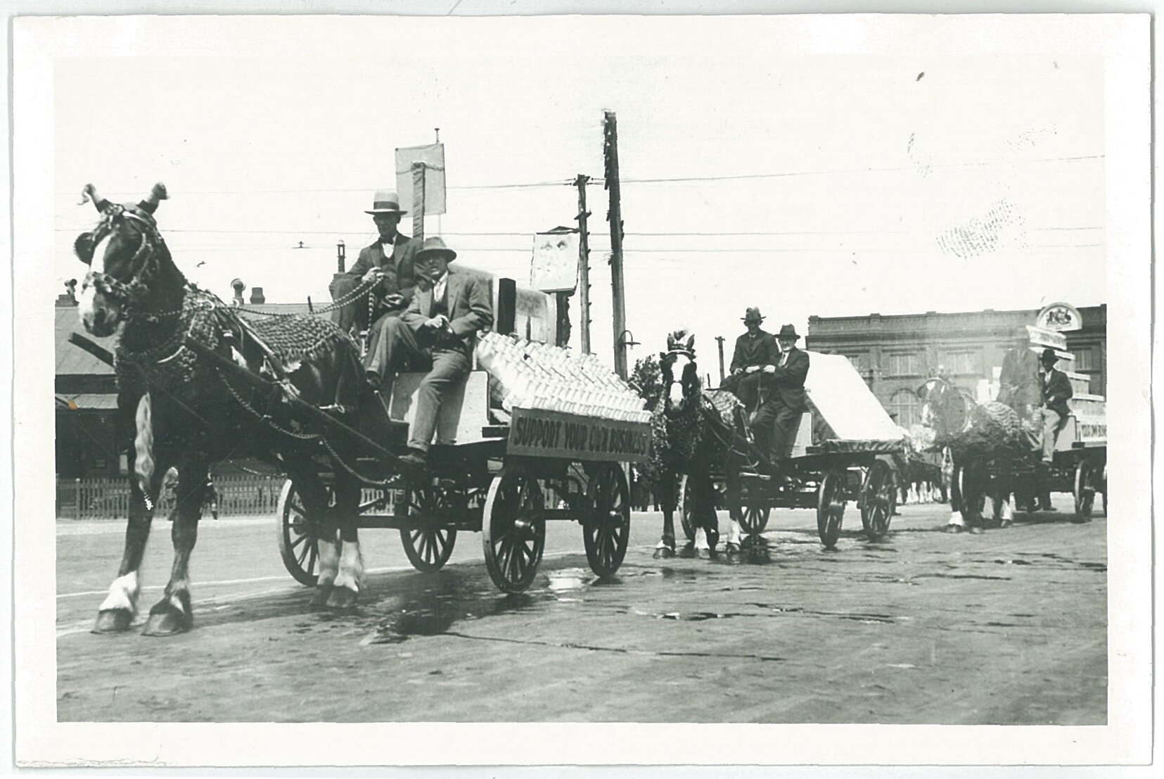 Milk Department on Parade