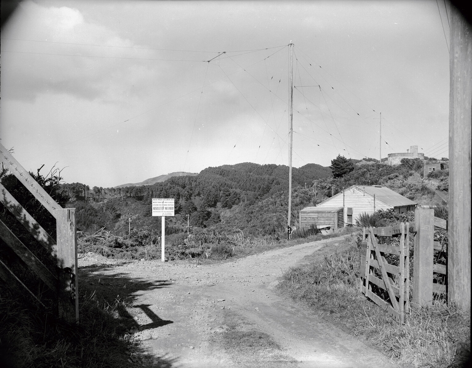 Karori Dam-Trespass notice