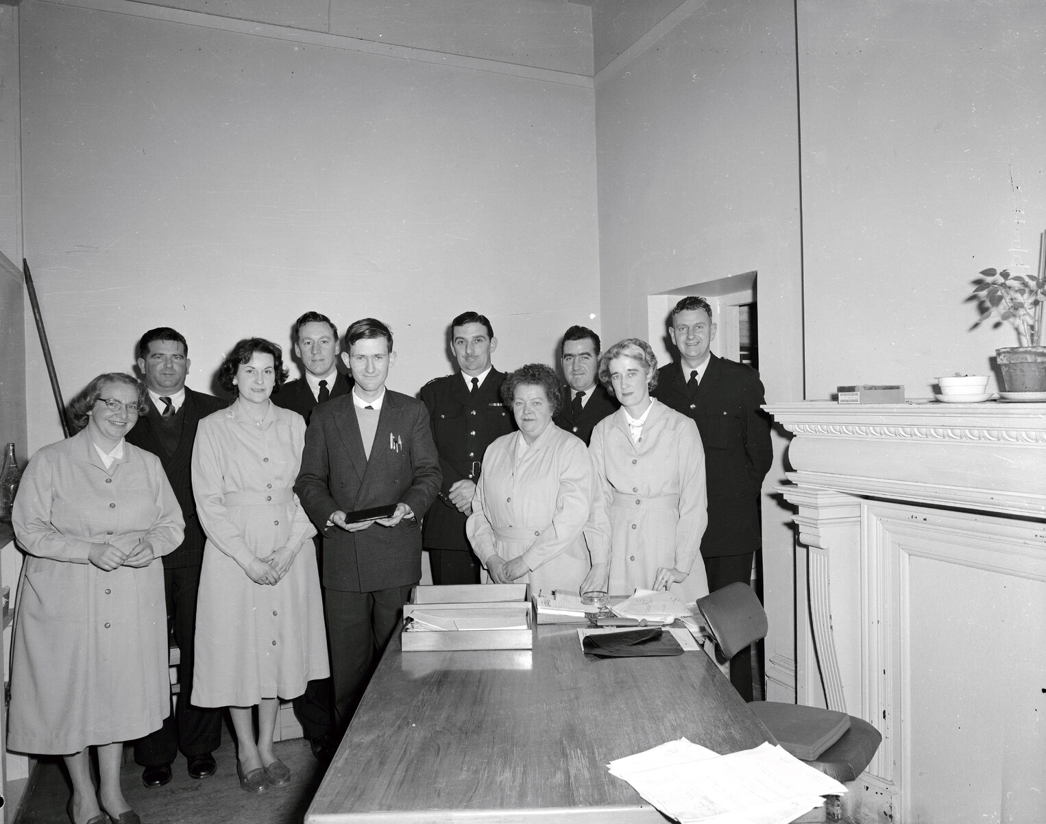 Presentation and Farewell for William Thomas McCulloch, Traffic Department,