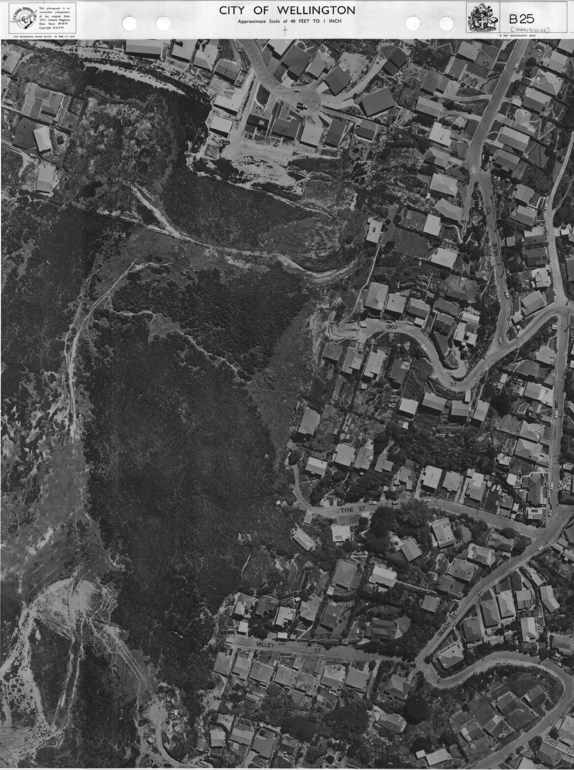 Aerial transparency, Sheet B25