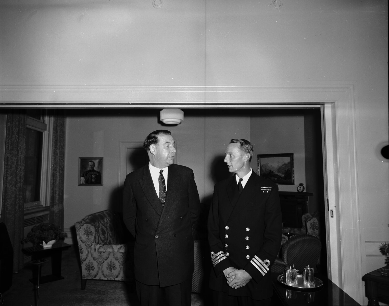 McDowell, Commander of HM NZS 'Otago'