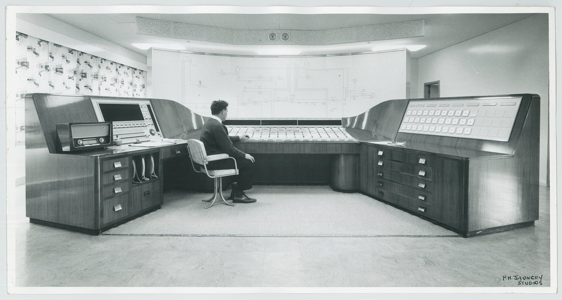 Municipal Electricity Department control room