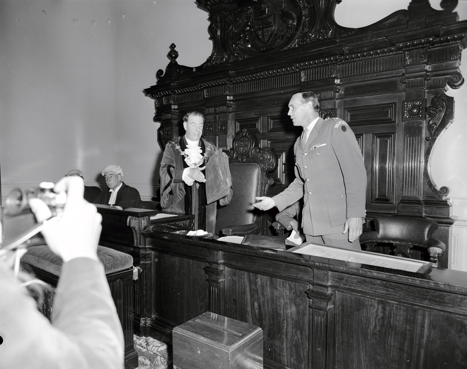 61st Regiment Trophies given to Wellington City (Regiment now disbanded)