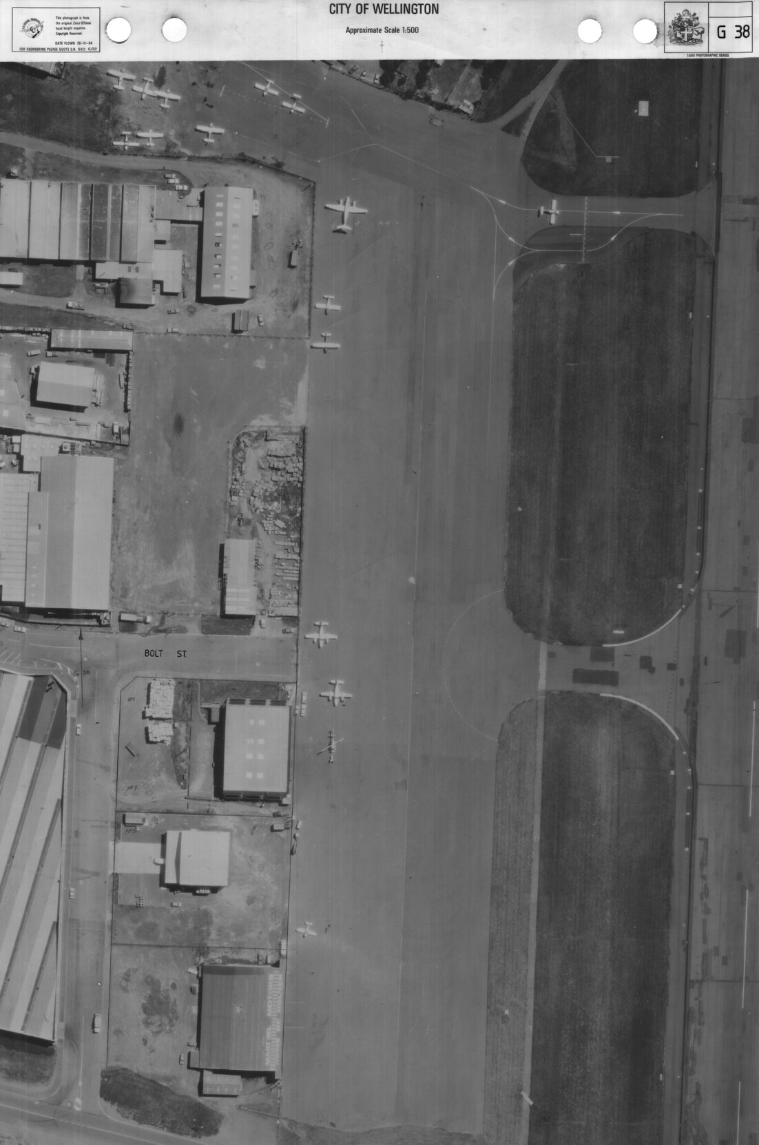 Aerial transparency, Sheet G38