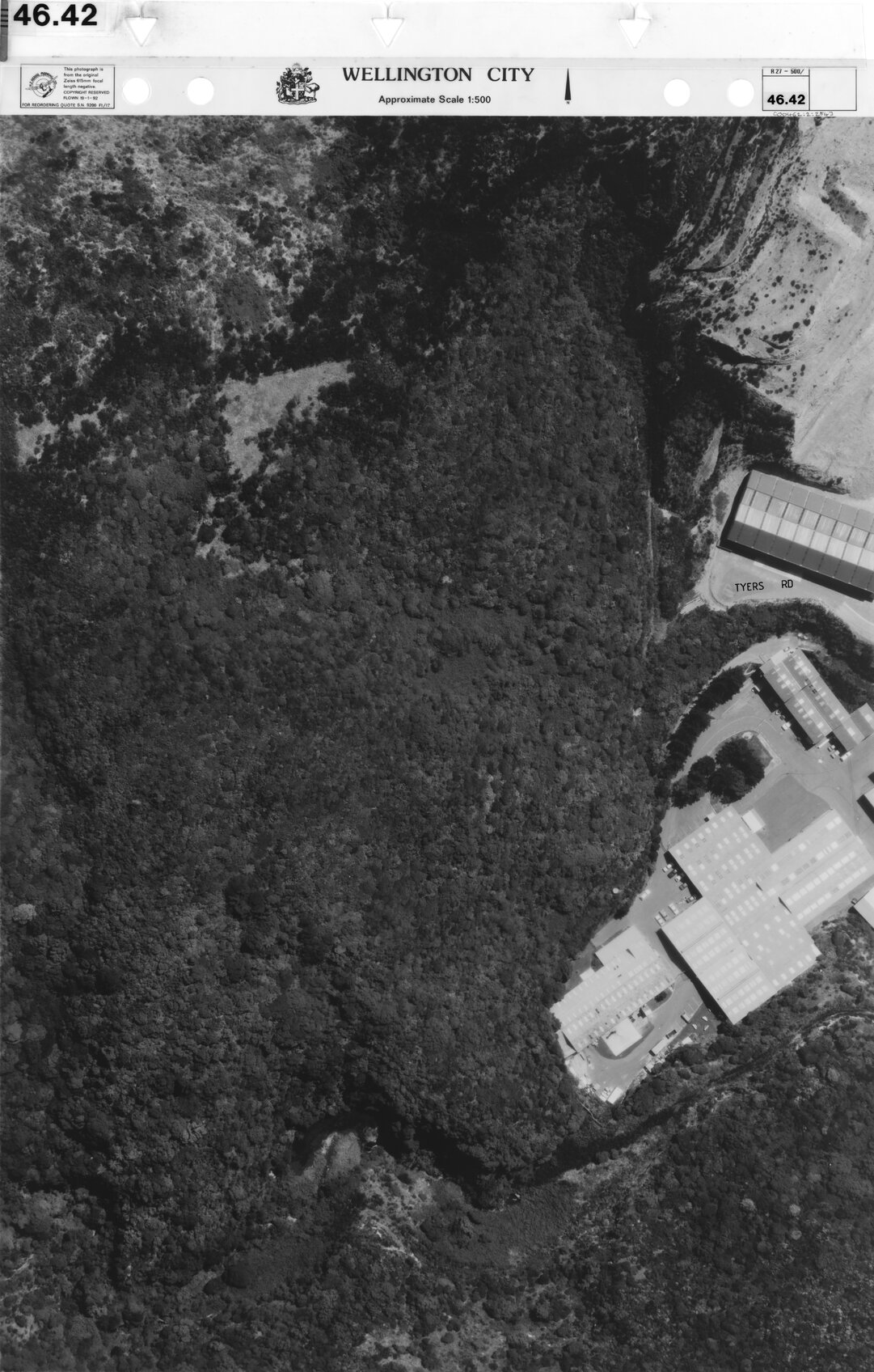 Aerial transparency, Sheet 46.42