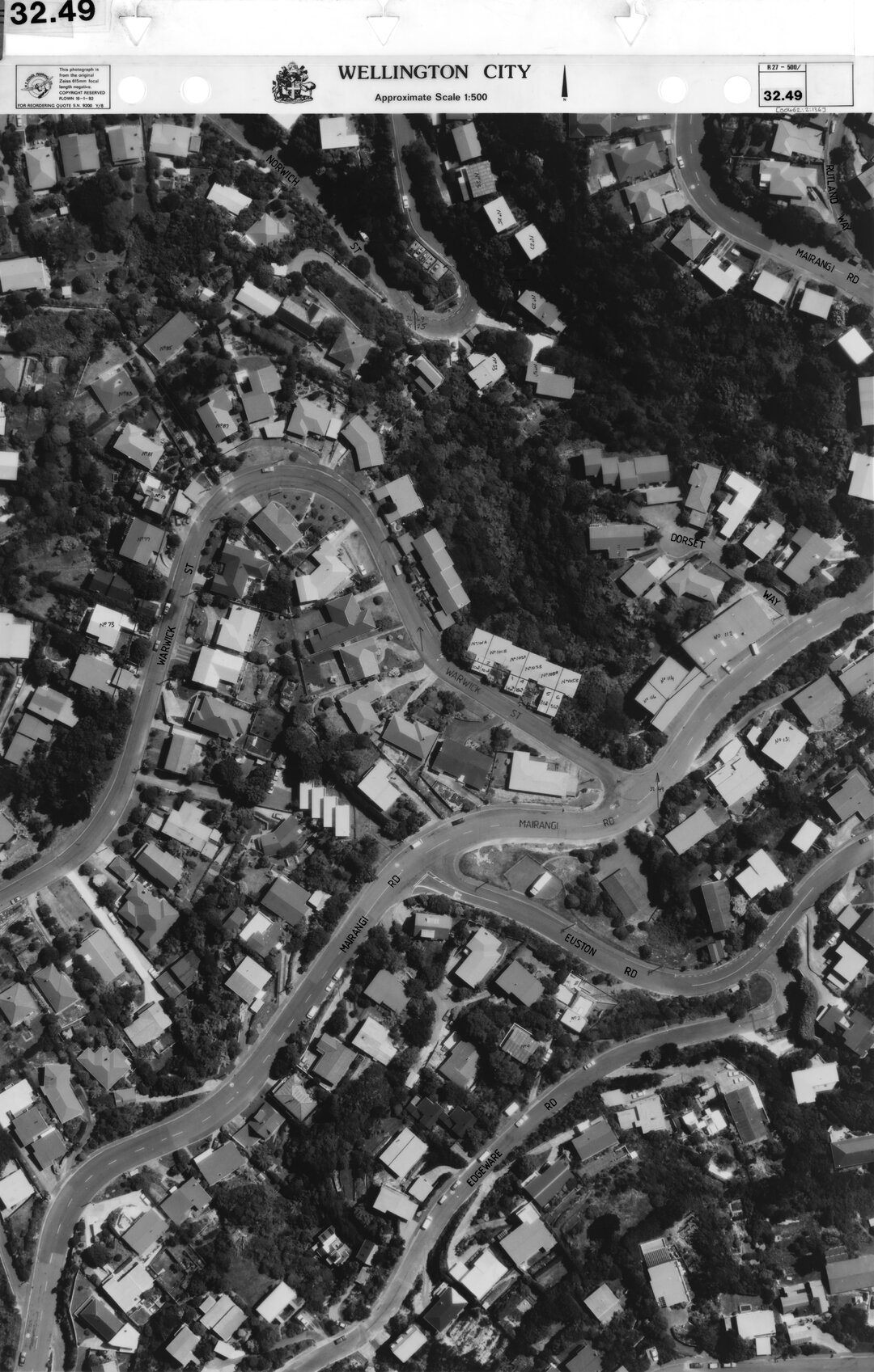 Aerial transparency, Sheet 32.49