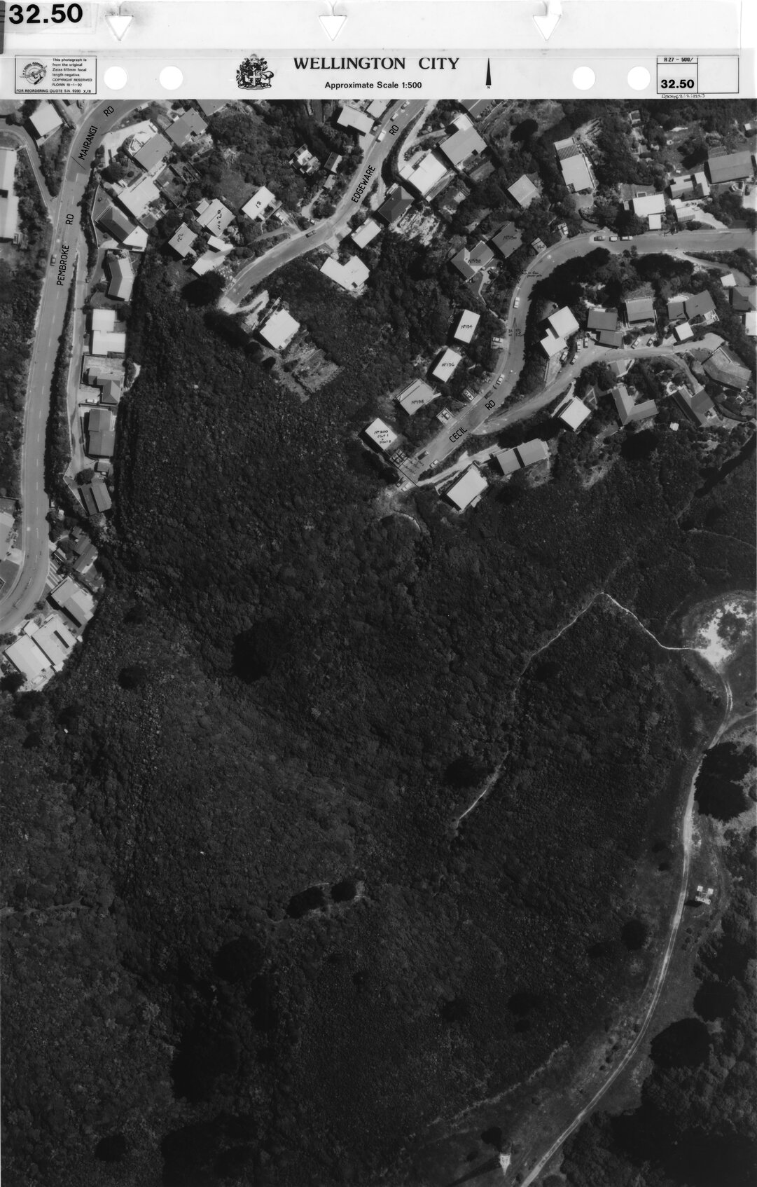 Aerial transparency, Sheet 32.50