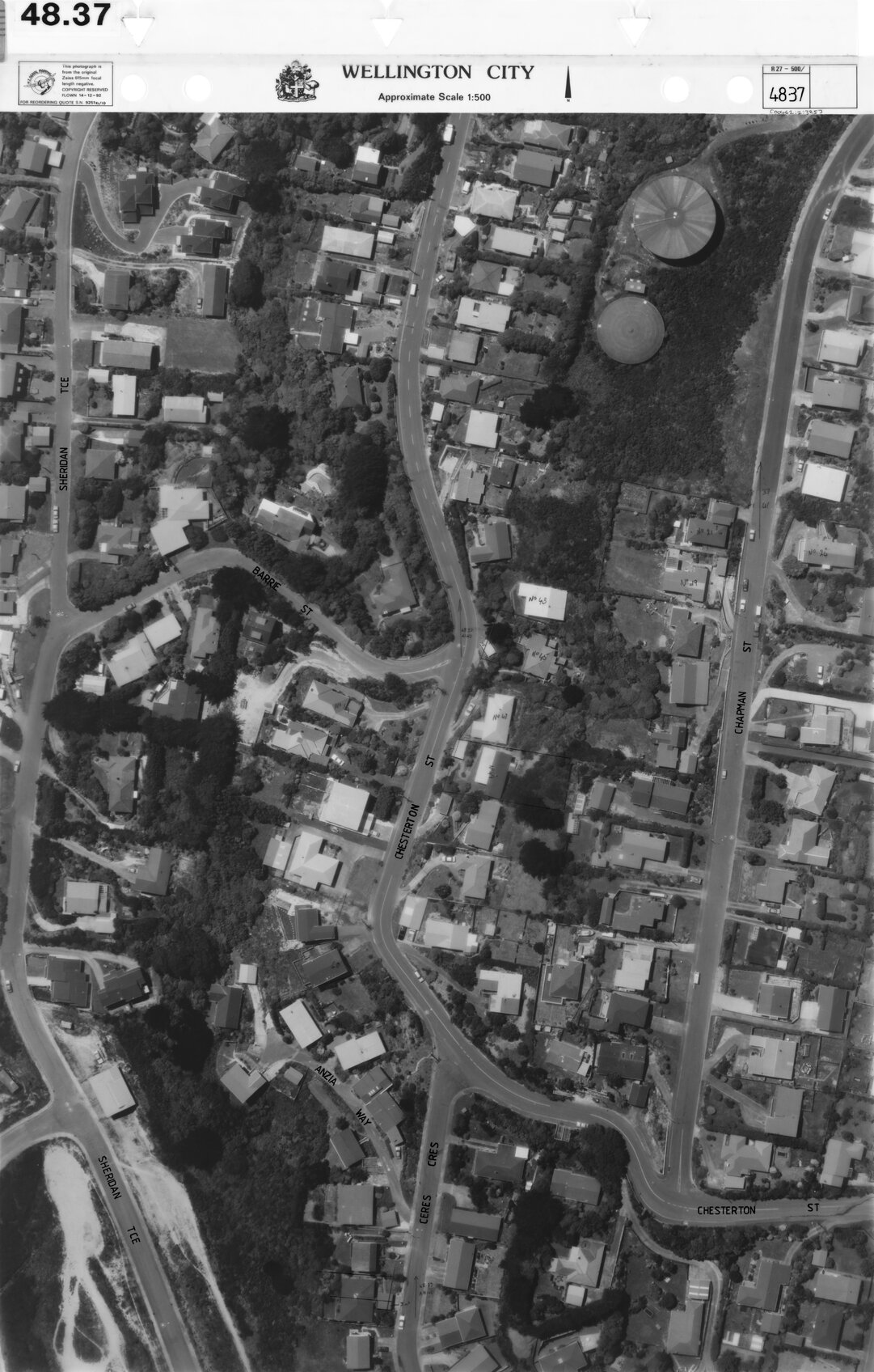 Aerial transparency, Sheet 48.37