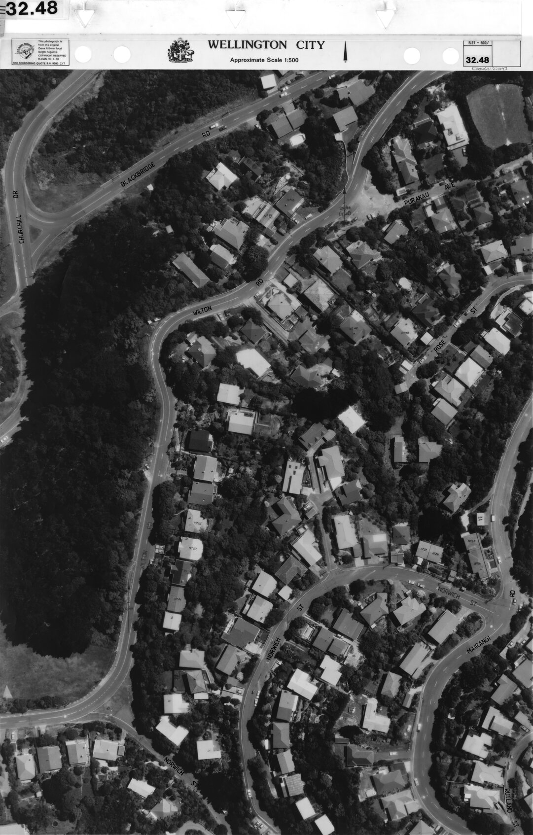 Aerial transparency, Sheet 32.48