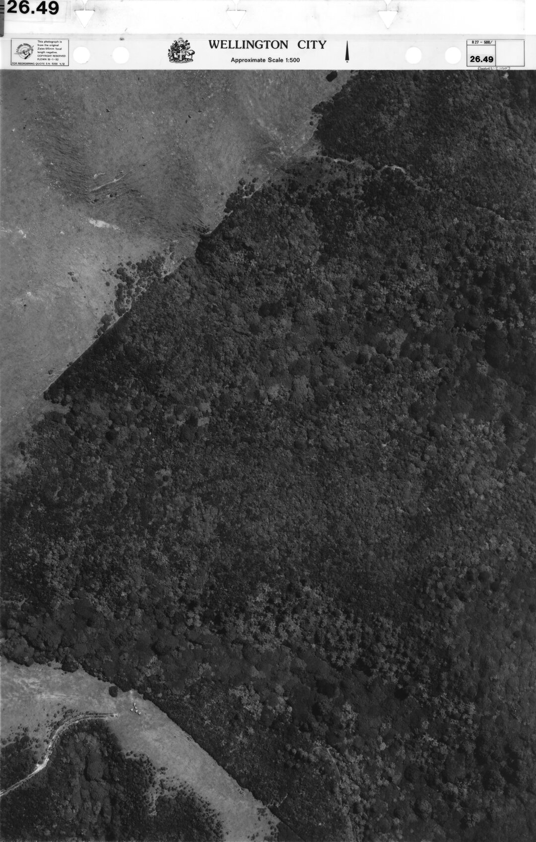 Aerial transparency, Sheet 26.49