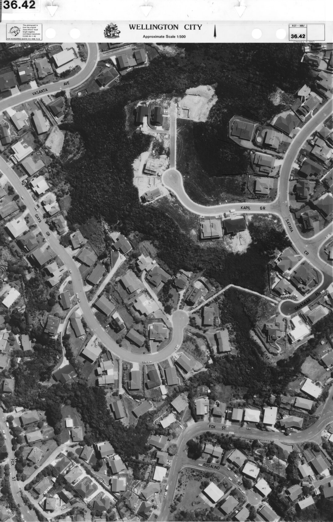 Aerial transparency, Sheet 36.42